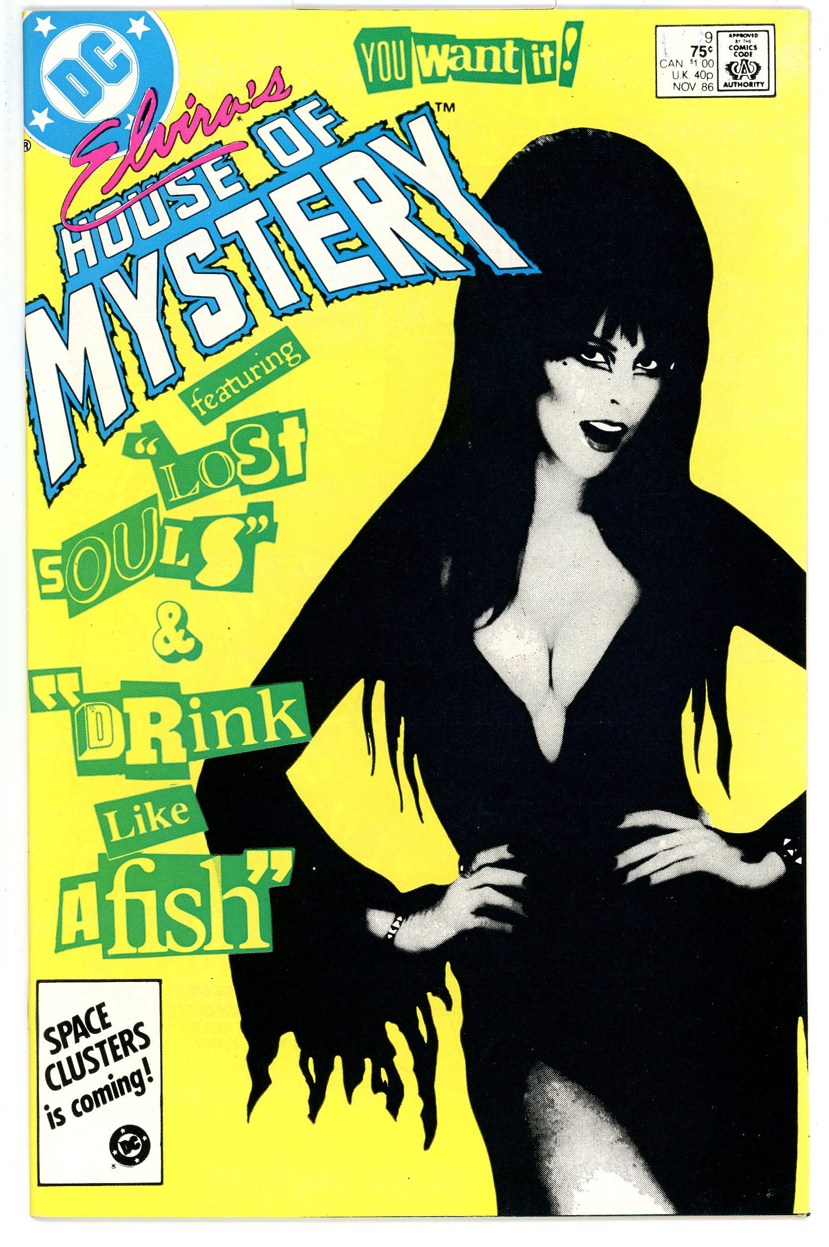 Elvira's House of Mystery (1986) #9