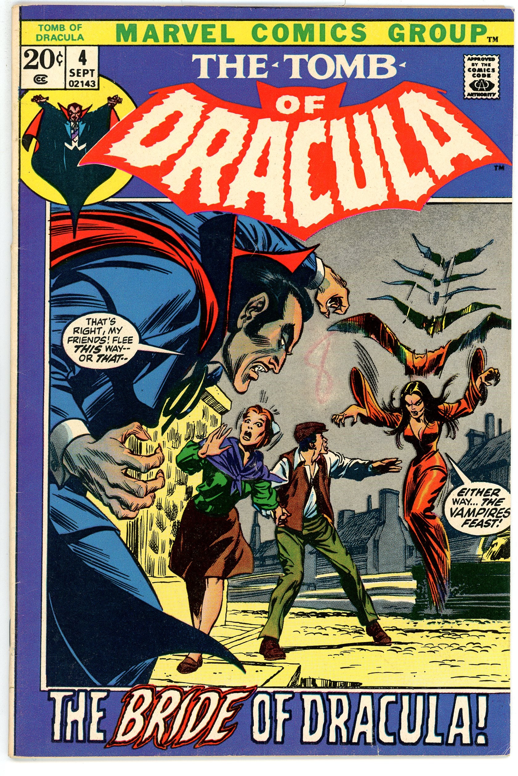 Tomb of Dracula Vol.1 #4