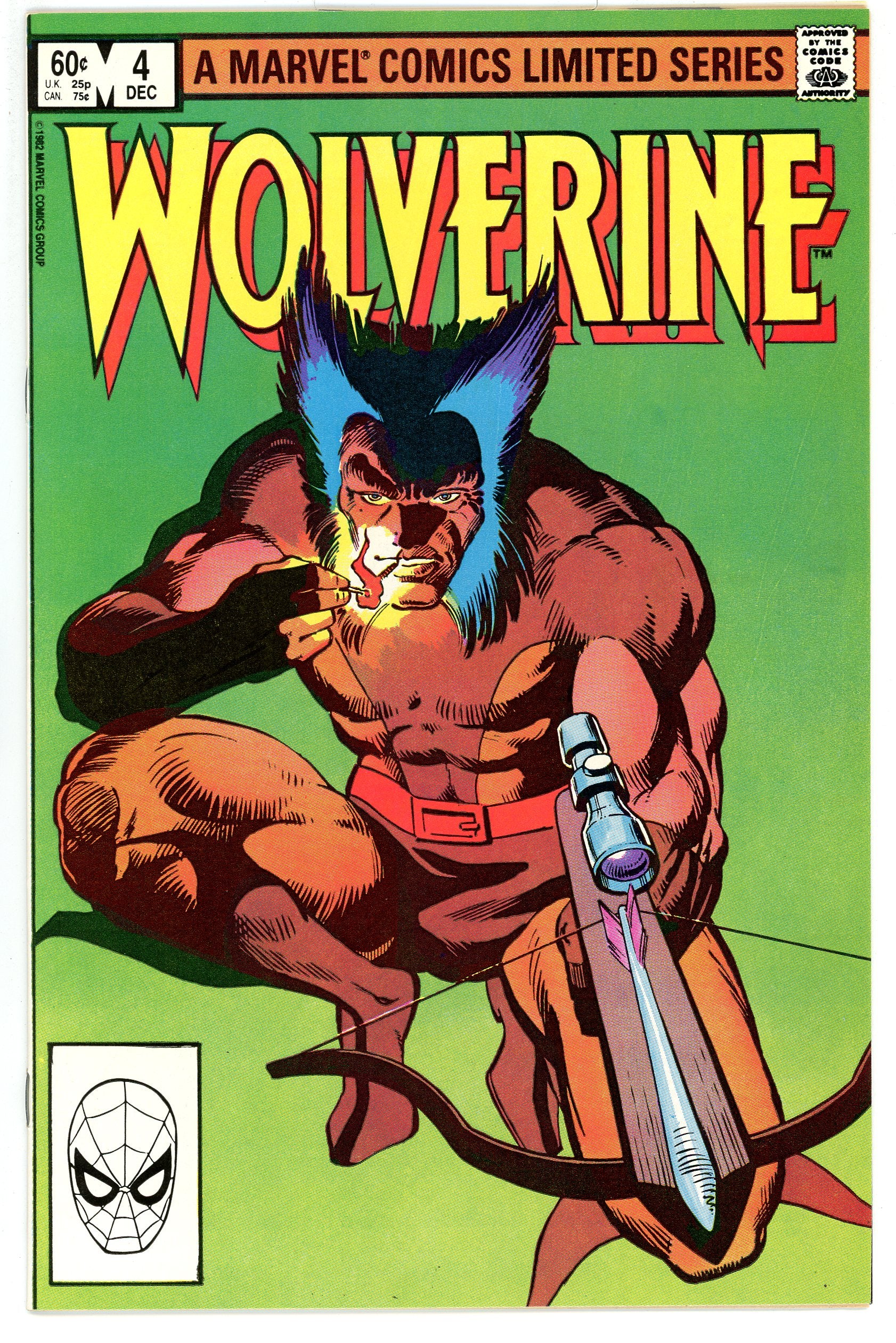 Wolverine (1982 Limited Series) #4