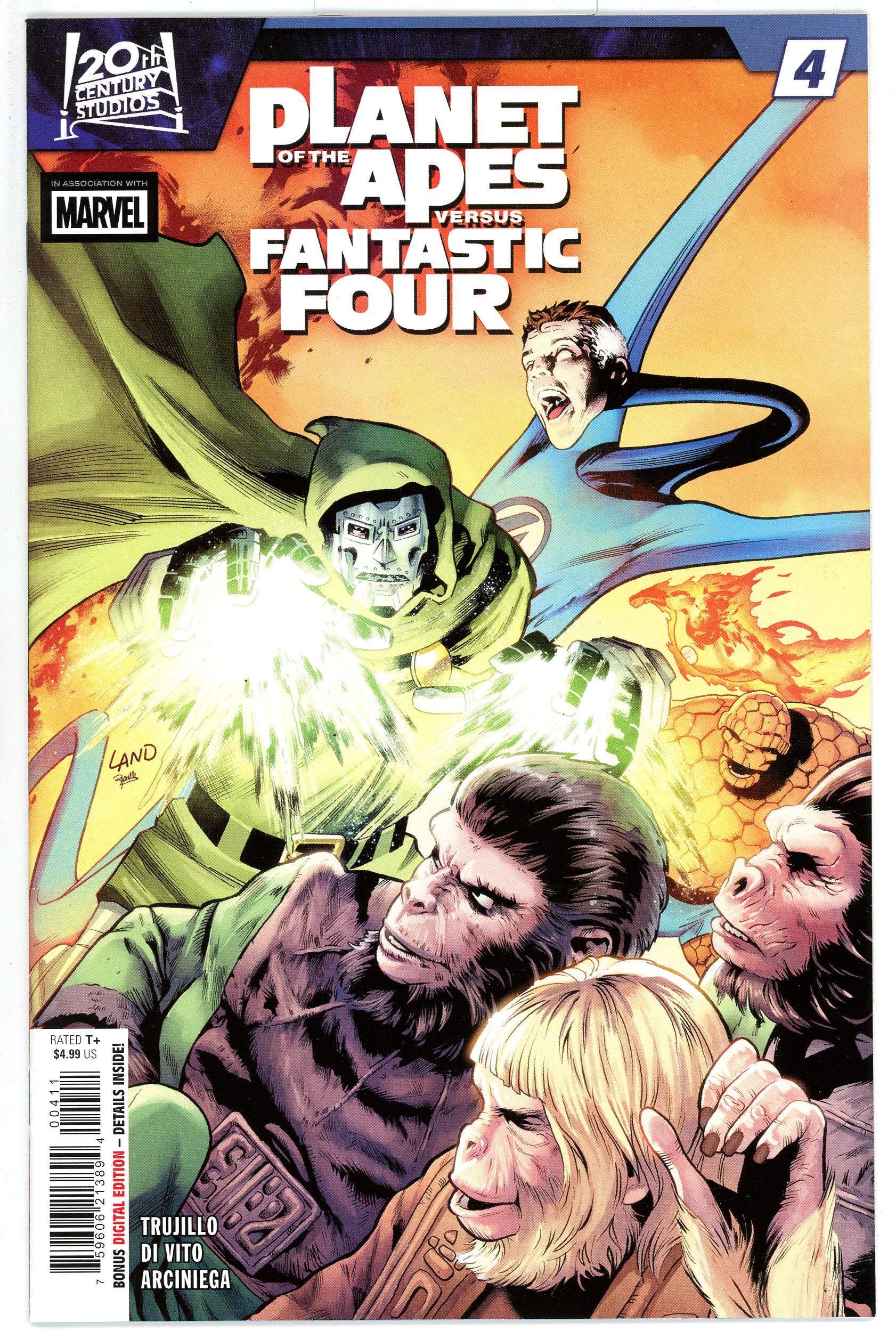 Planet of the Apes vs. Fantastic Four (2026) #4