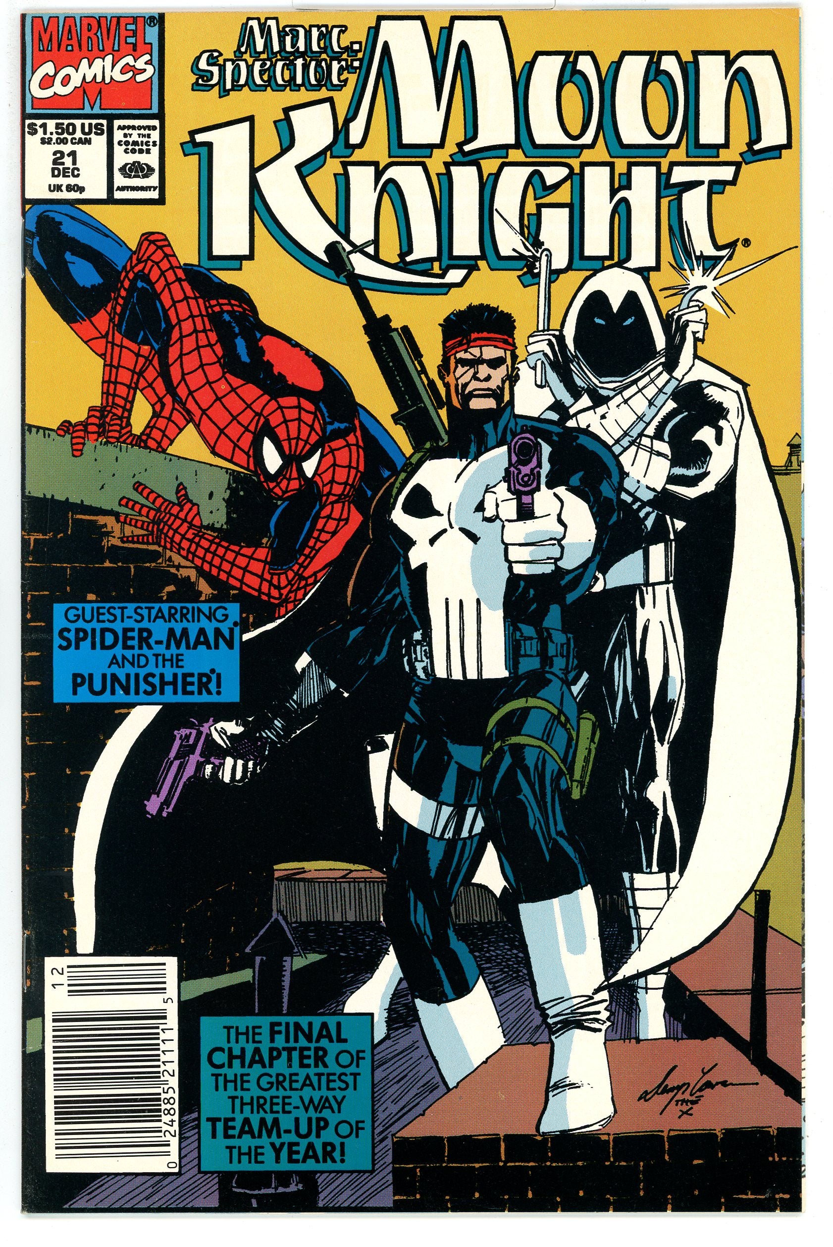 Marc Spector Moon Knight (1989) #21