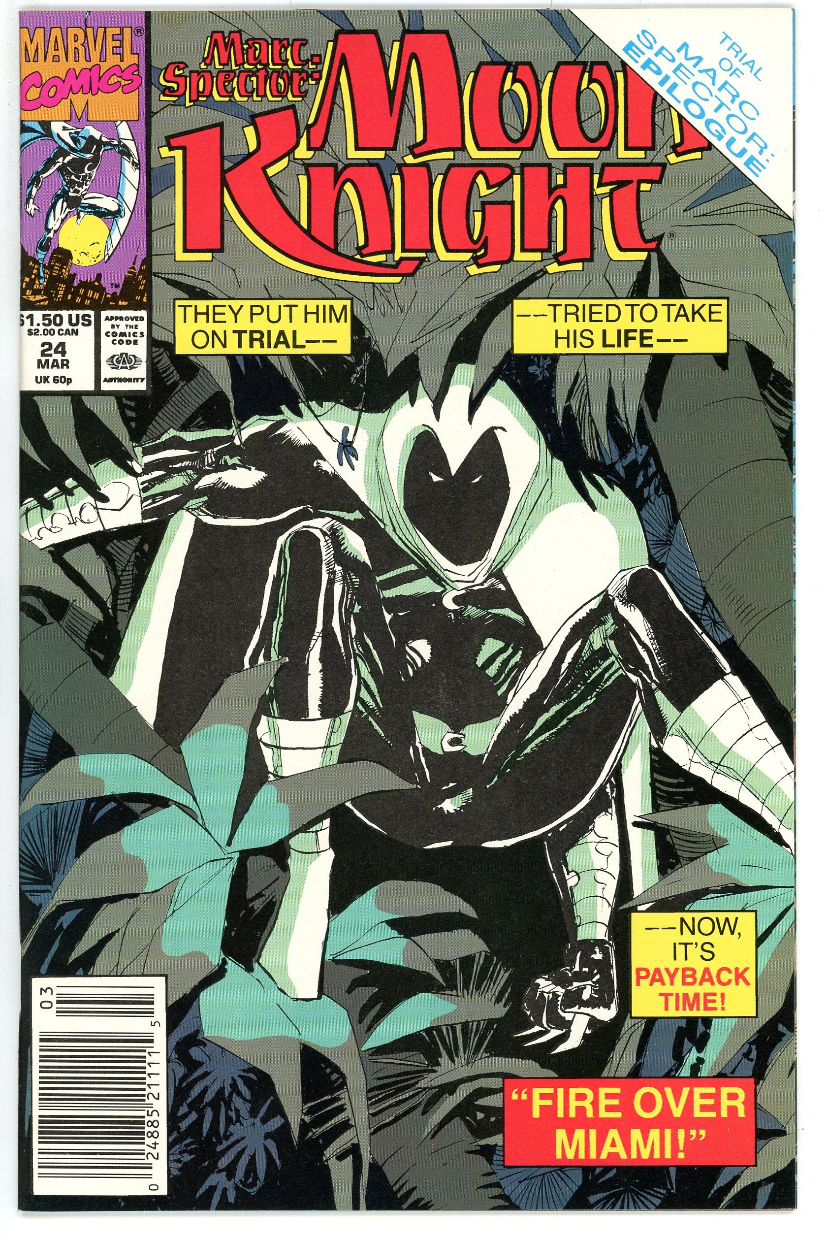 Marc Spector Moon Knight (1989) #24