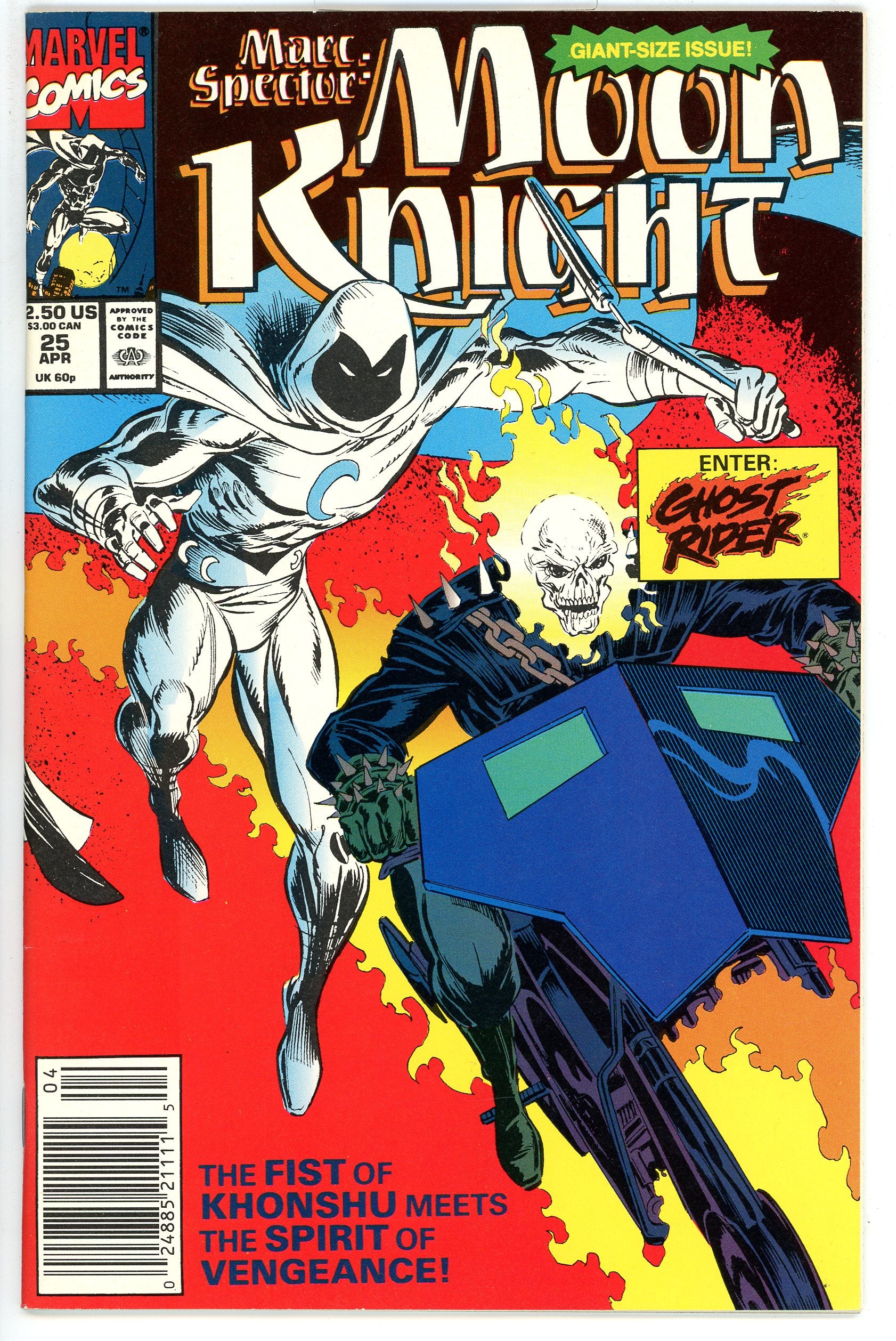 Marc Spector Moon Knight (1989) #25