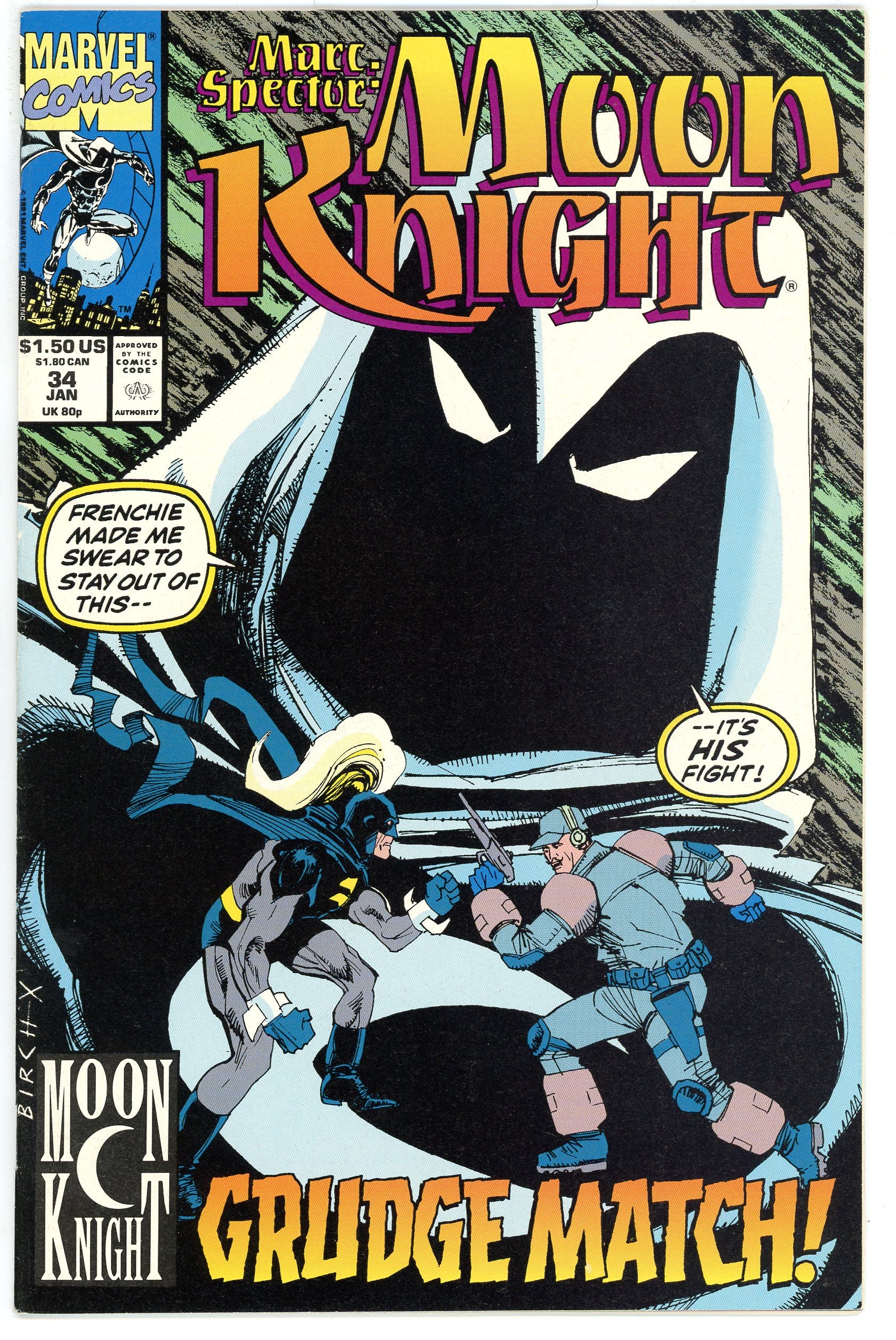 Marc Spector Moon Knight (1989) #34