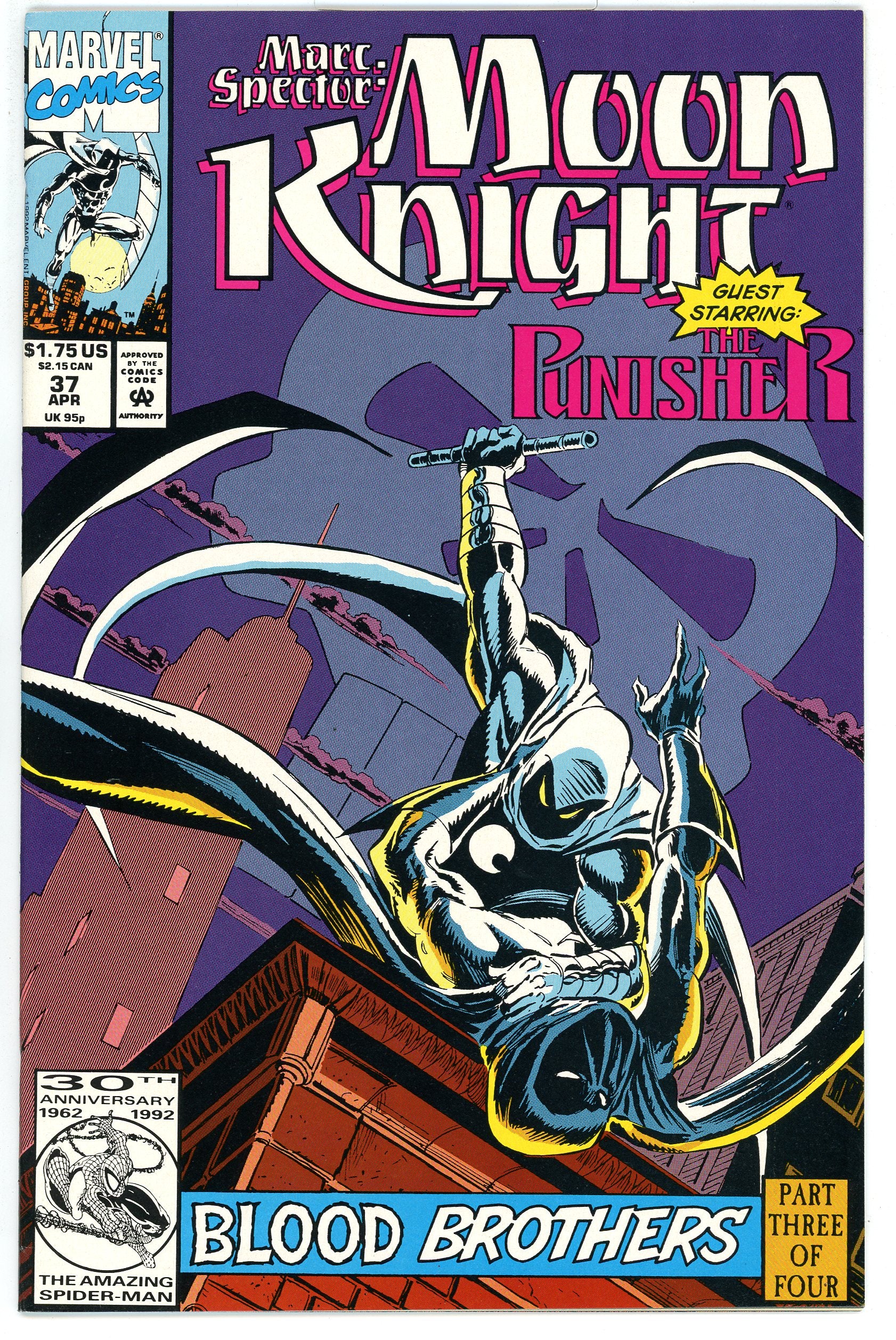 Marc Spector Moon Knight (1989) #37