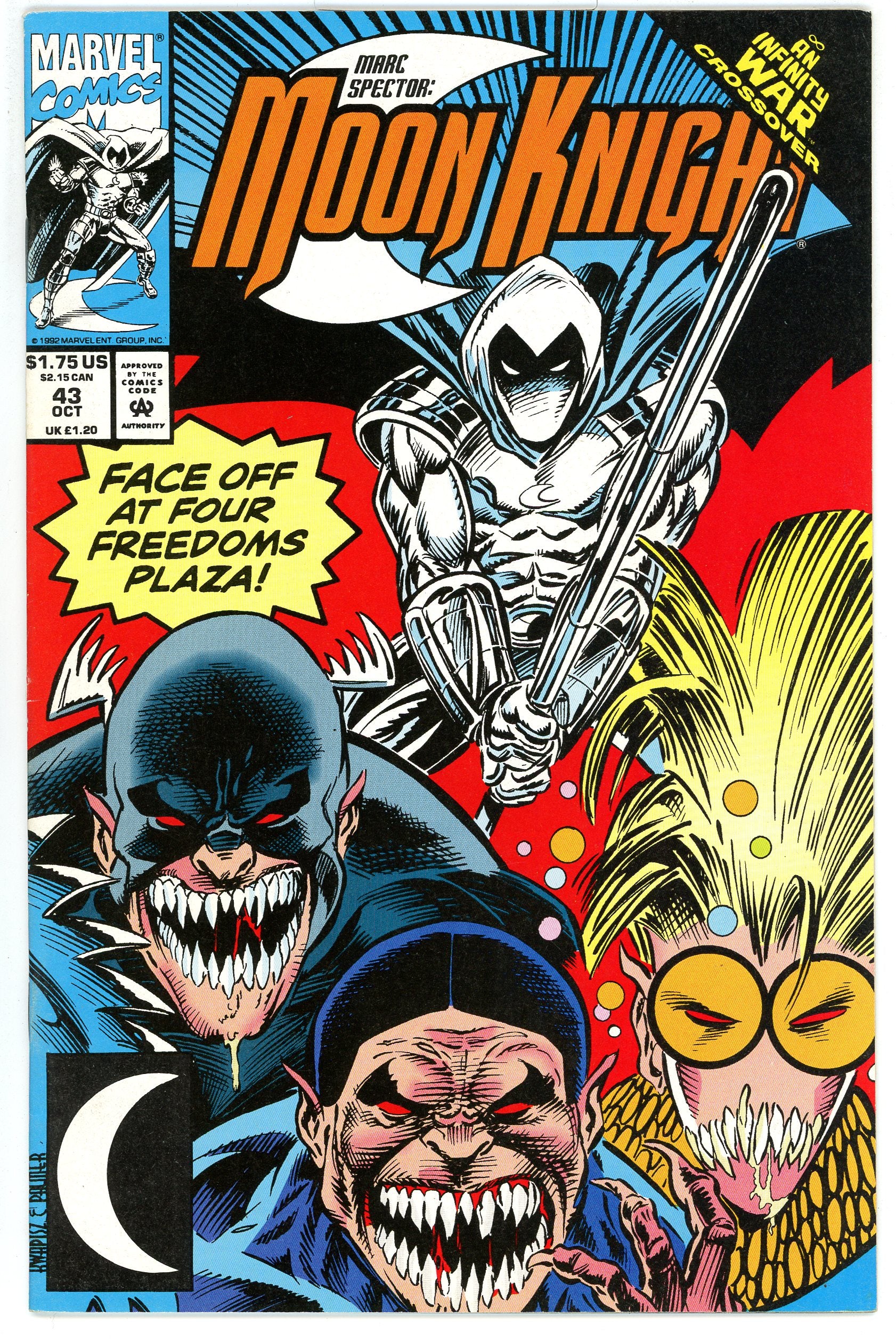 Marc Spector Moon Knight (1989) #43