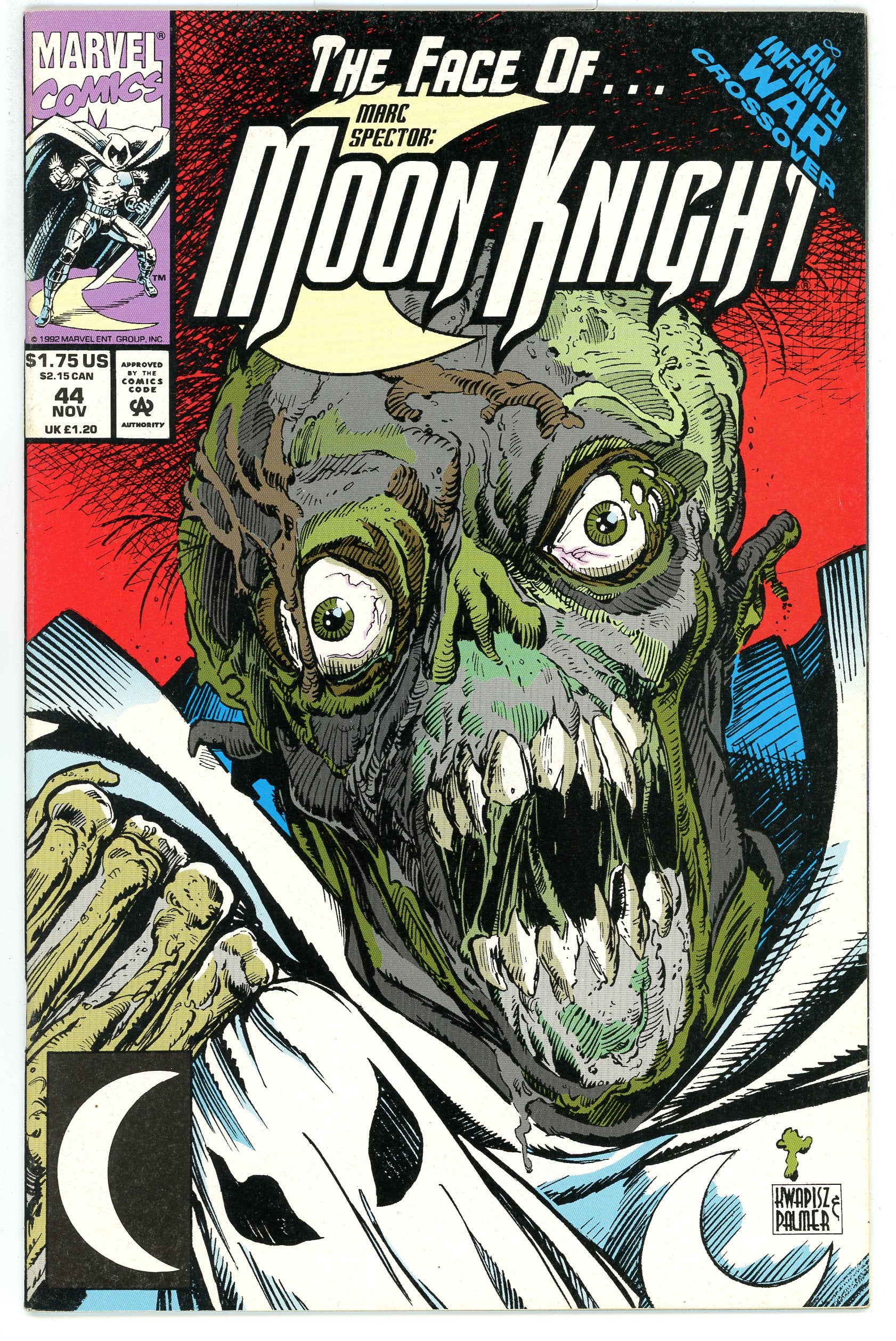 Marc Spector Moon Knight (1989) #44