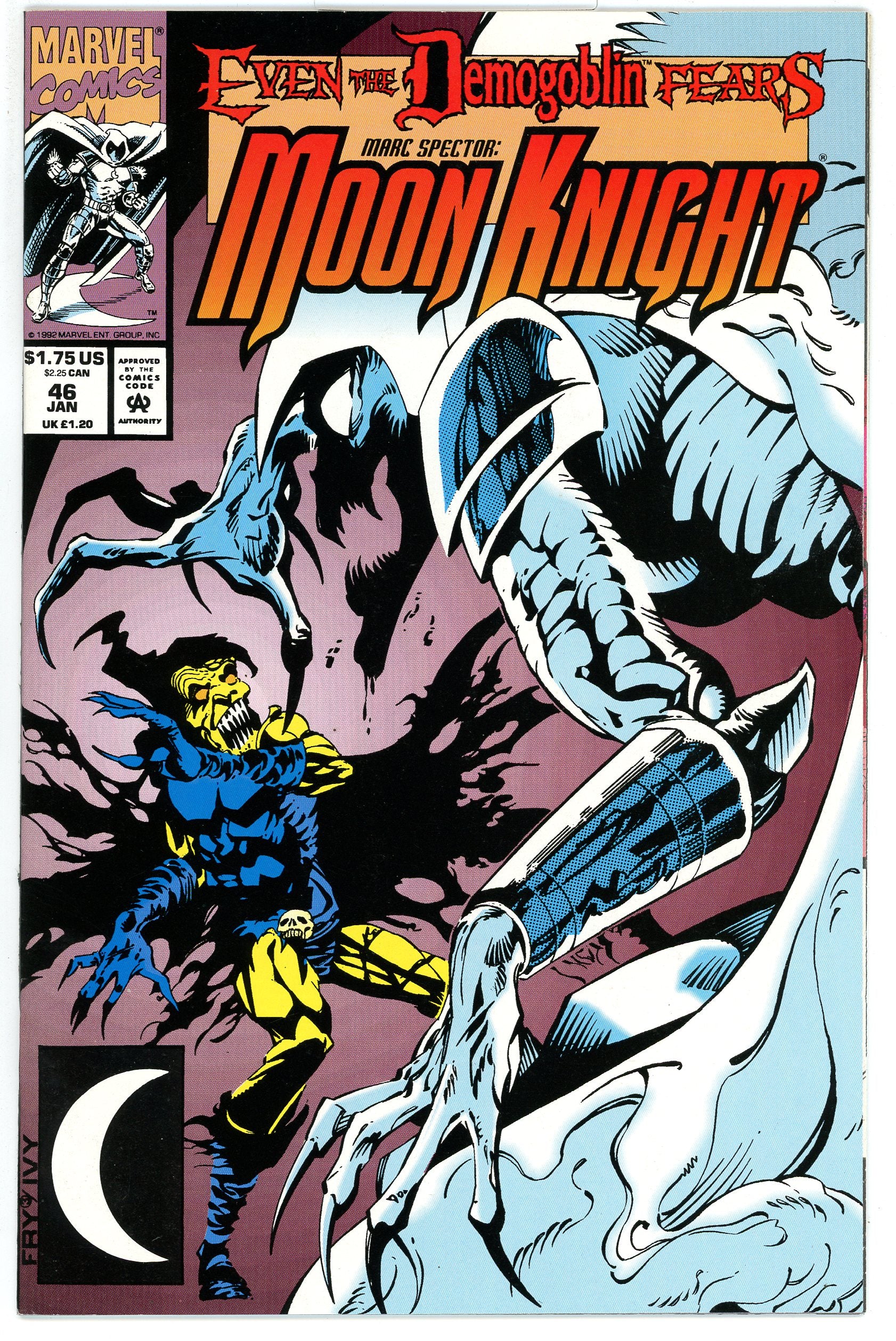 Marc Spector Moon Knight (1989) #46