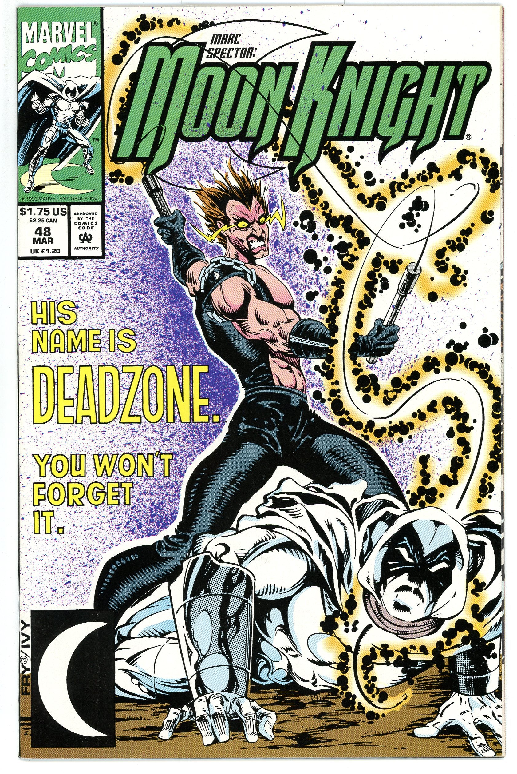 Marc Spector Moon Knight (1989) #48