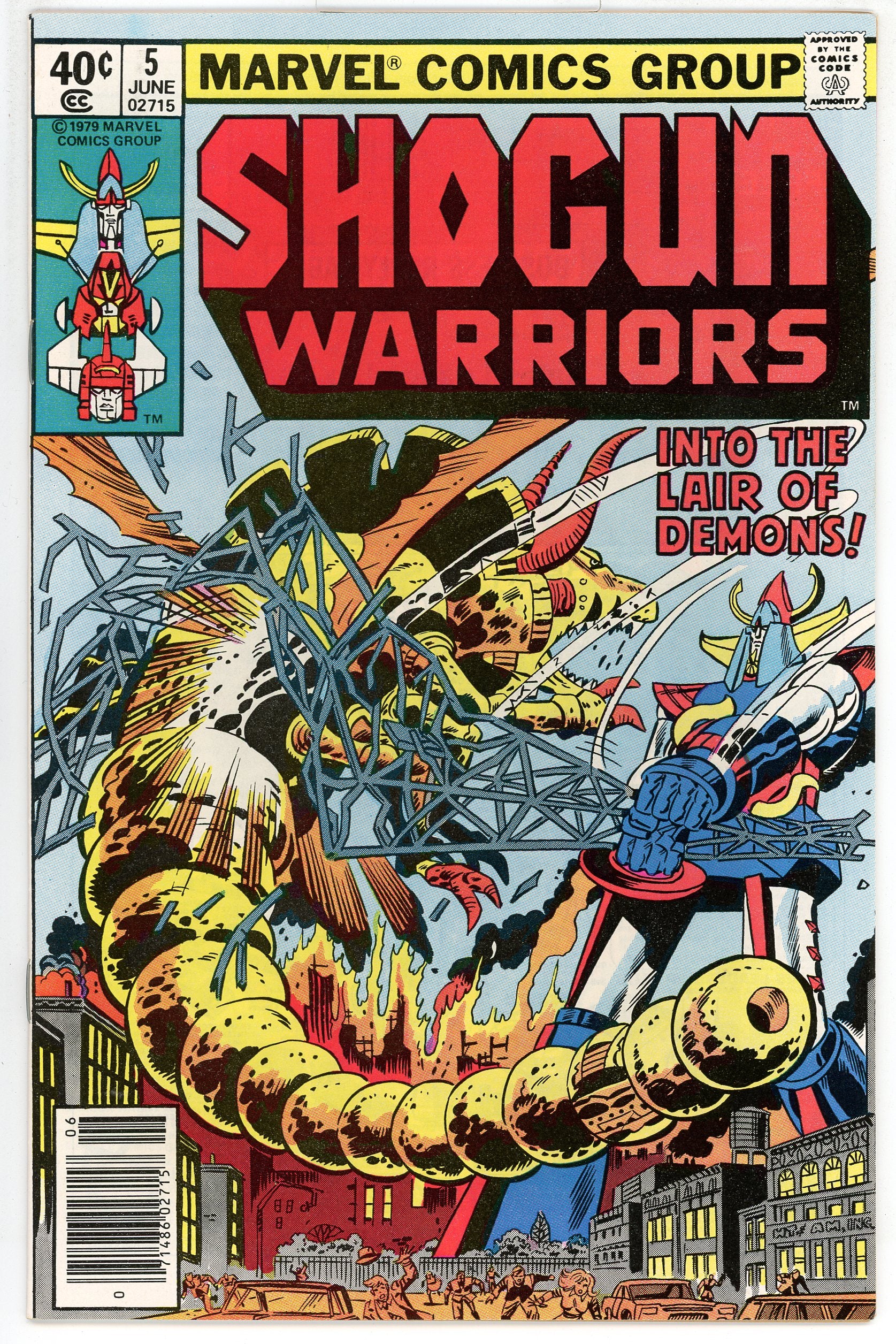 Shogun Warriors (1979) #5