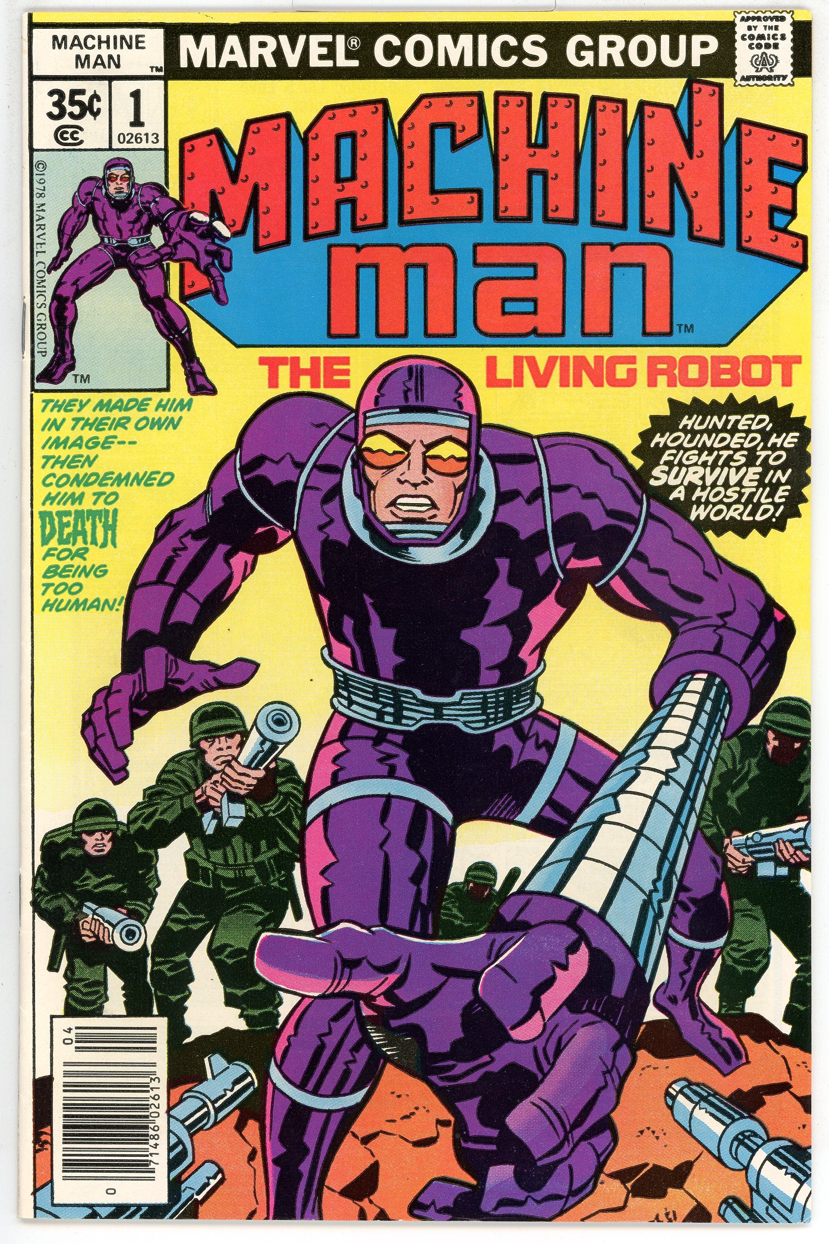 Machine Man Vol.1 #1