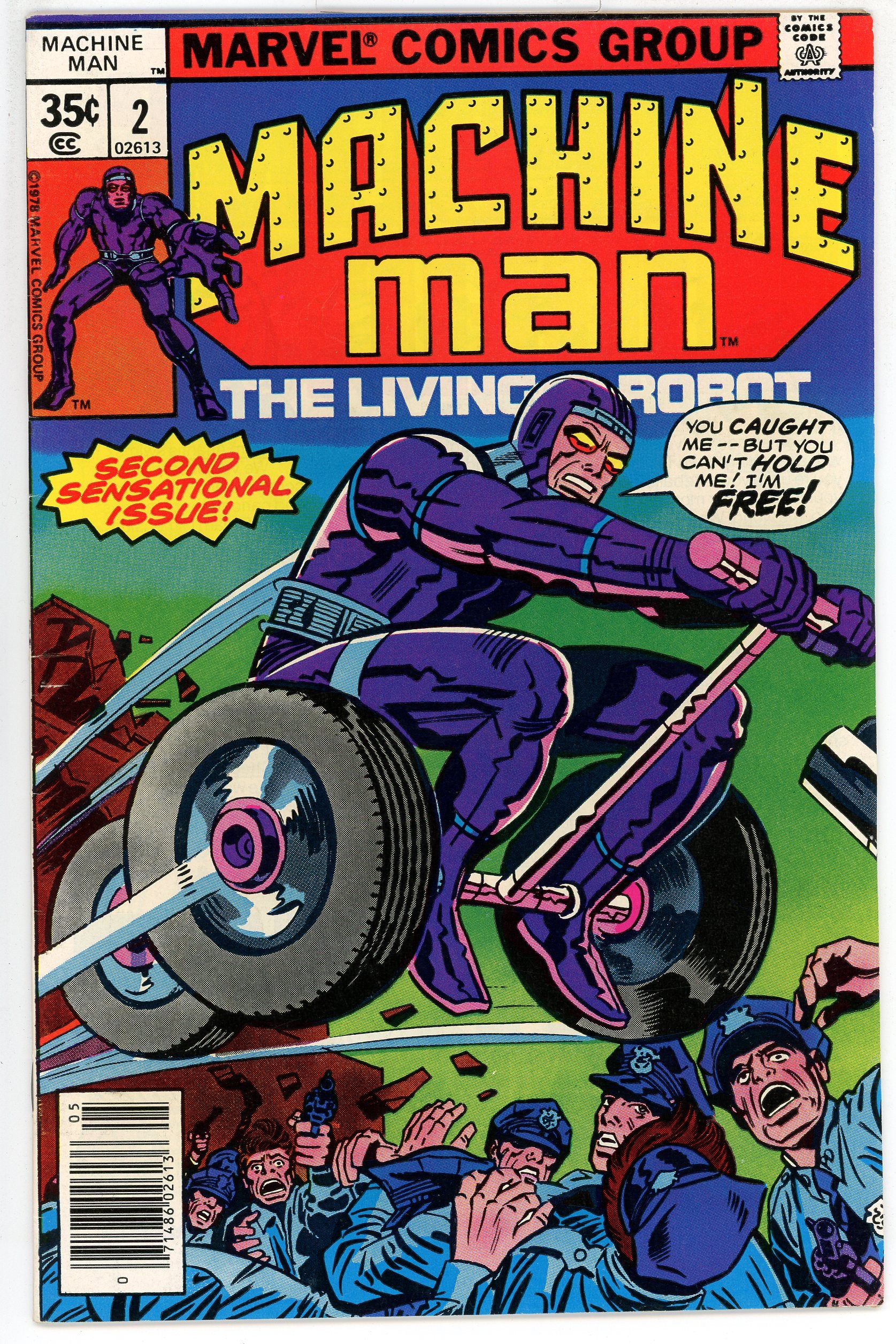 Machine Man Vol.1 #2