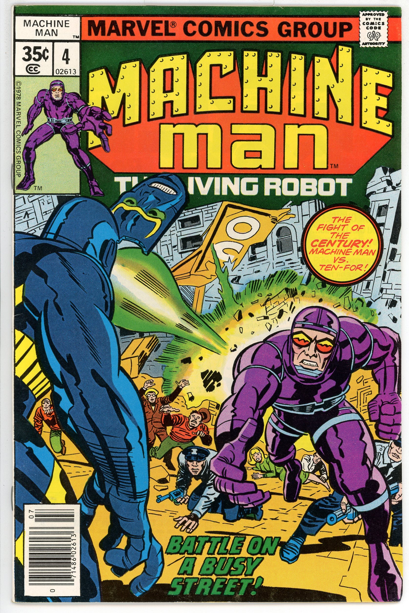 Machine Man Vol.1 #4
