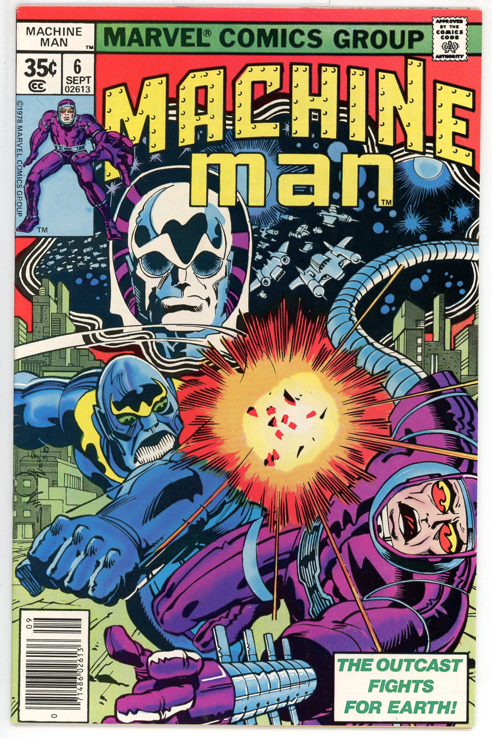 Machine Man Vol.1 #6