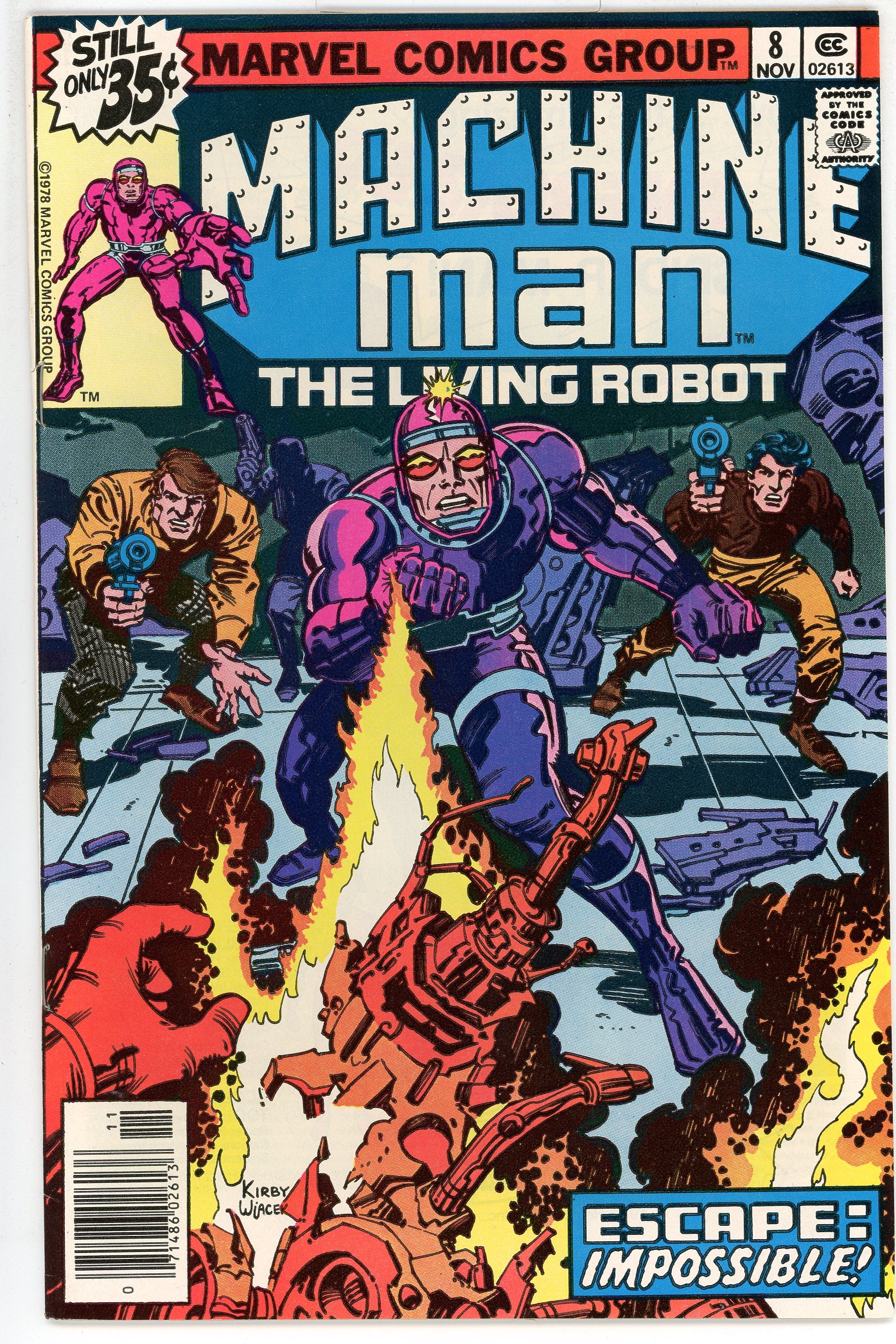 Machine Man Vol.1 #8