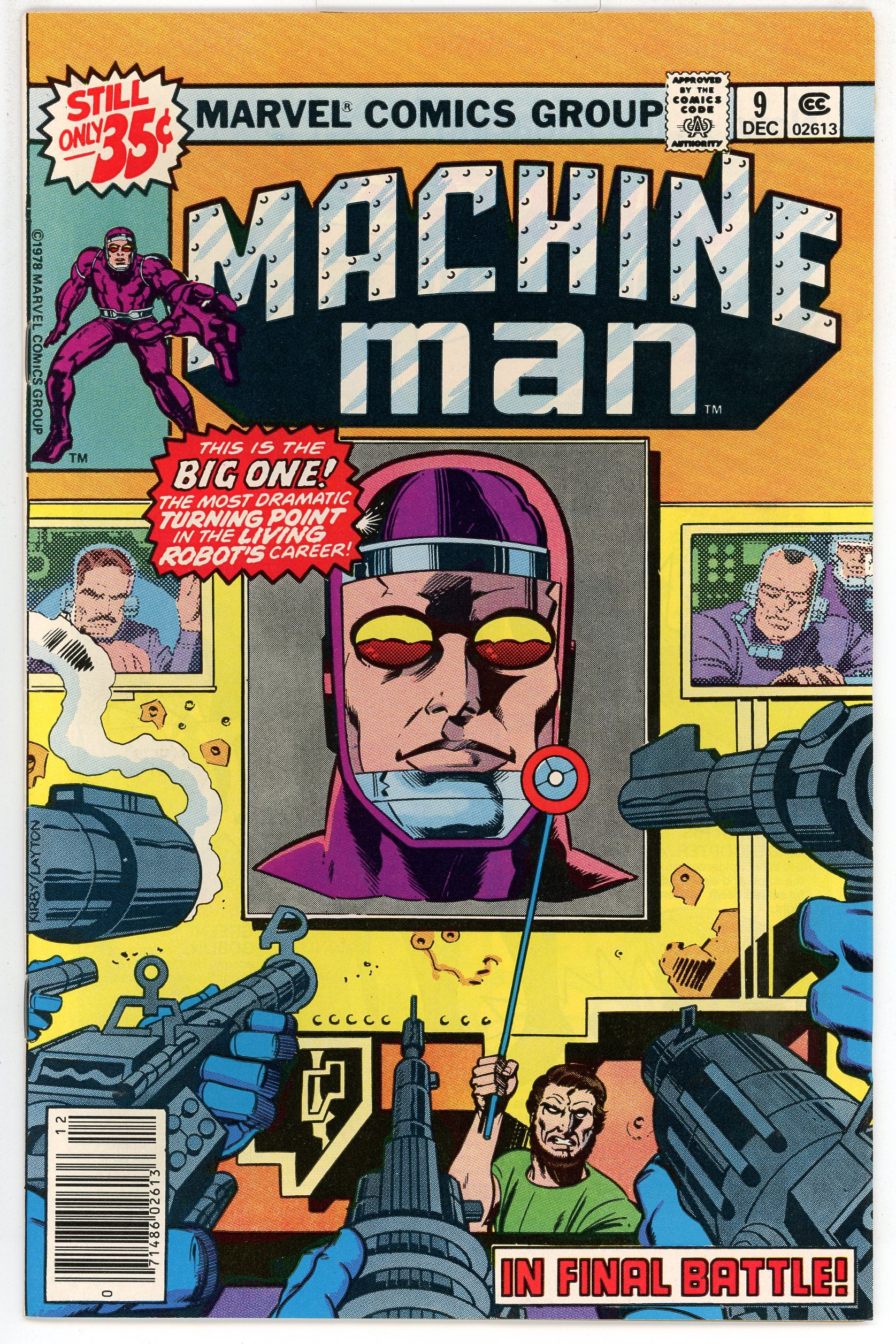 Machine Man Vol.1 #9