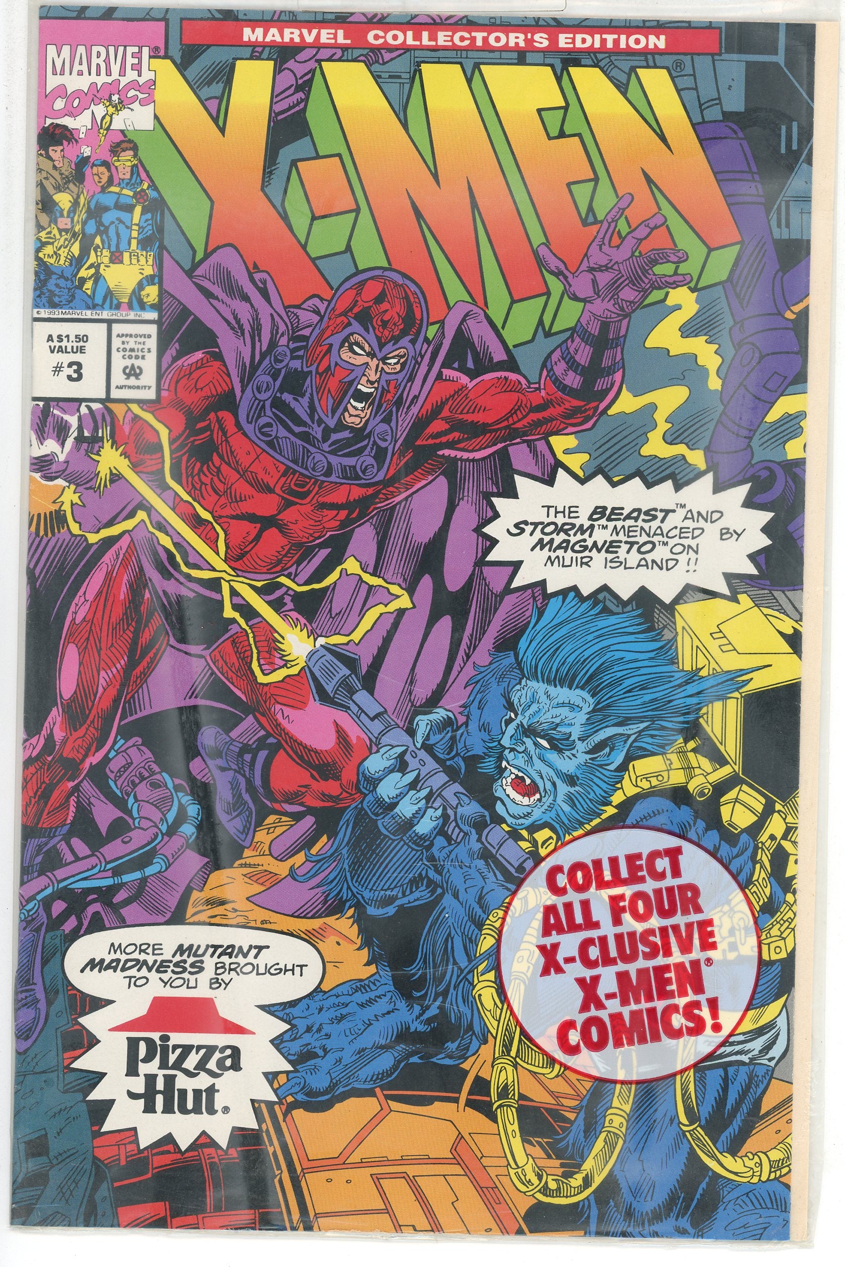 X-Men Pizza Hut Special Edition (1993) #3