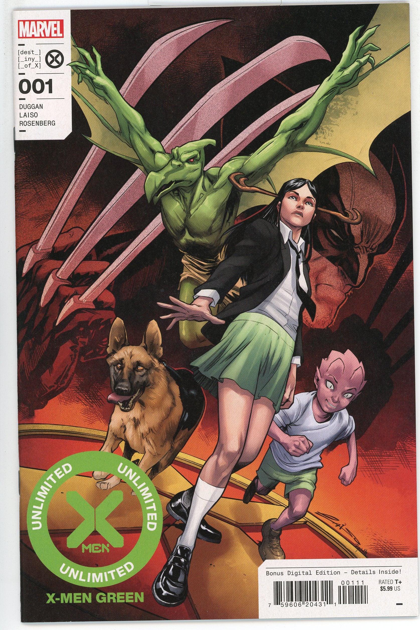 X-Men Unlimited X-Men Green (2022) #1