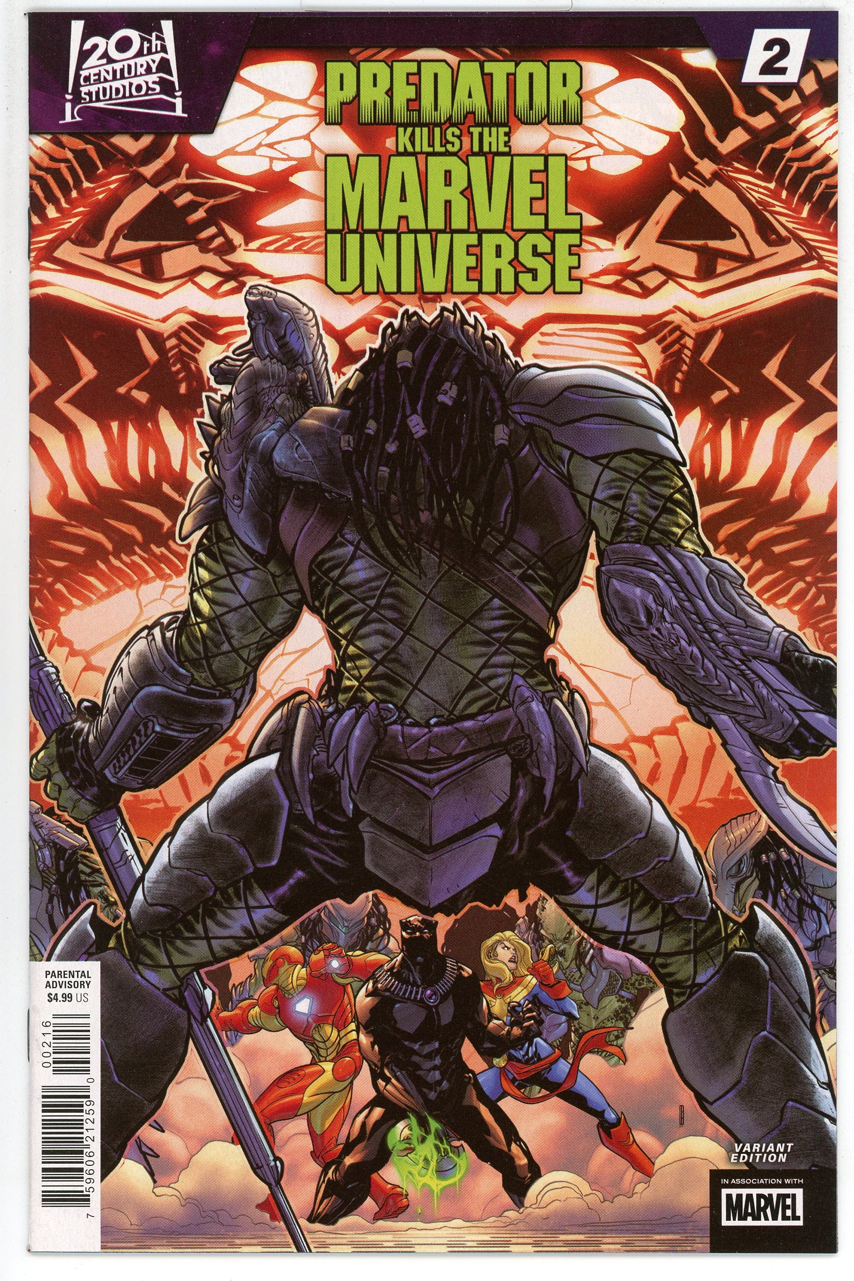 Predator Kills The Marvel Universe (2025) #2