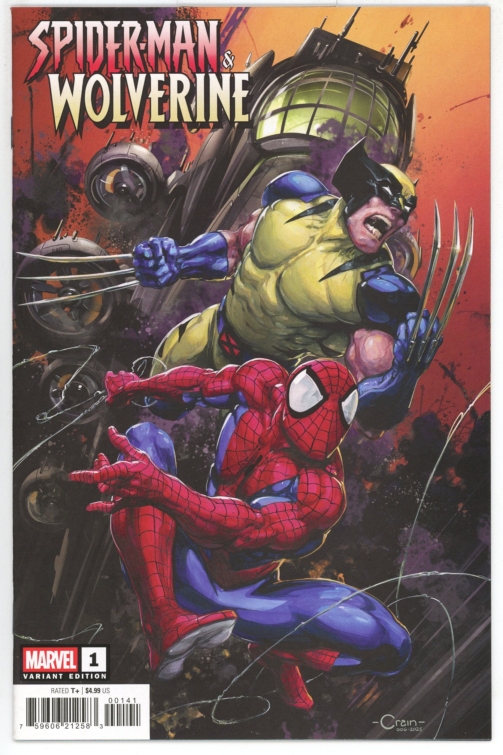 Spider-Man and Wolverine (2025) #1