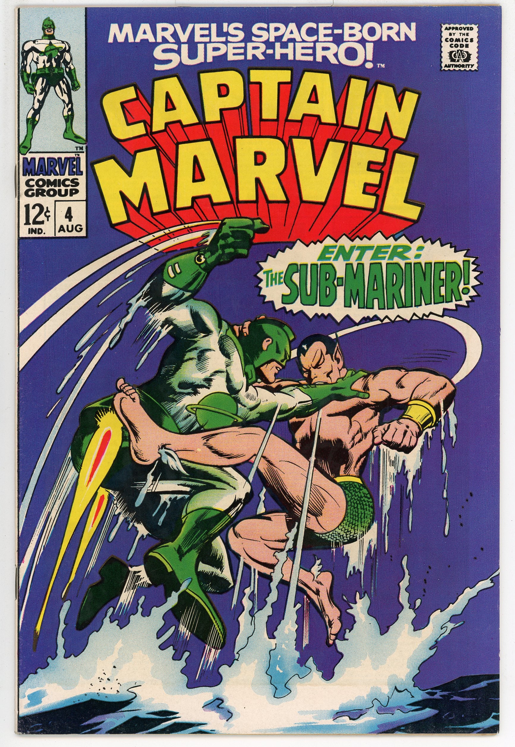 Captain Marvel Vol.1 #4