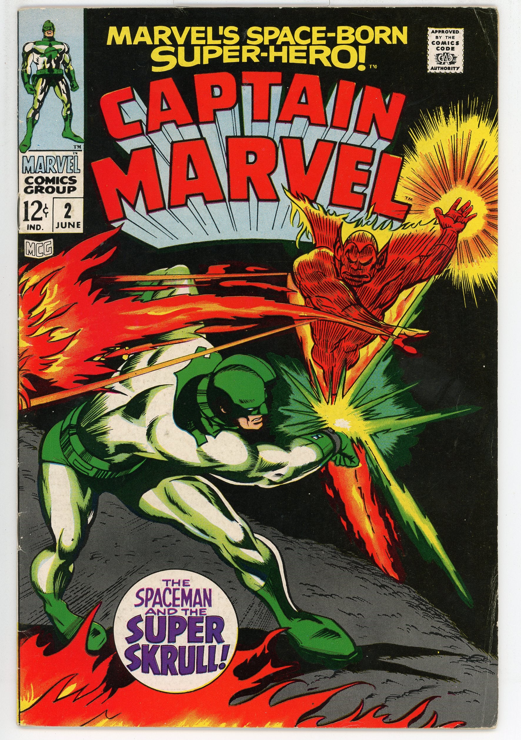 Captain Marvel Vol.1 #2