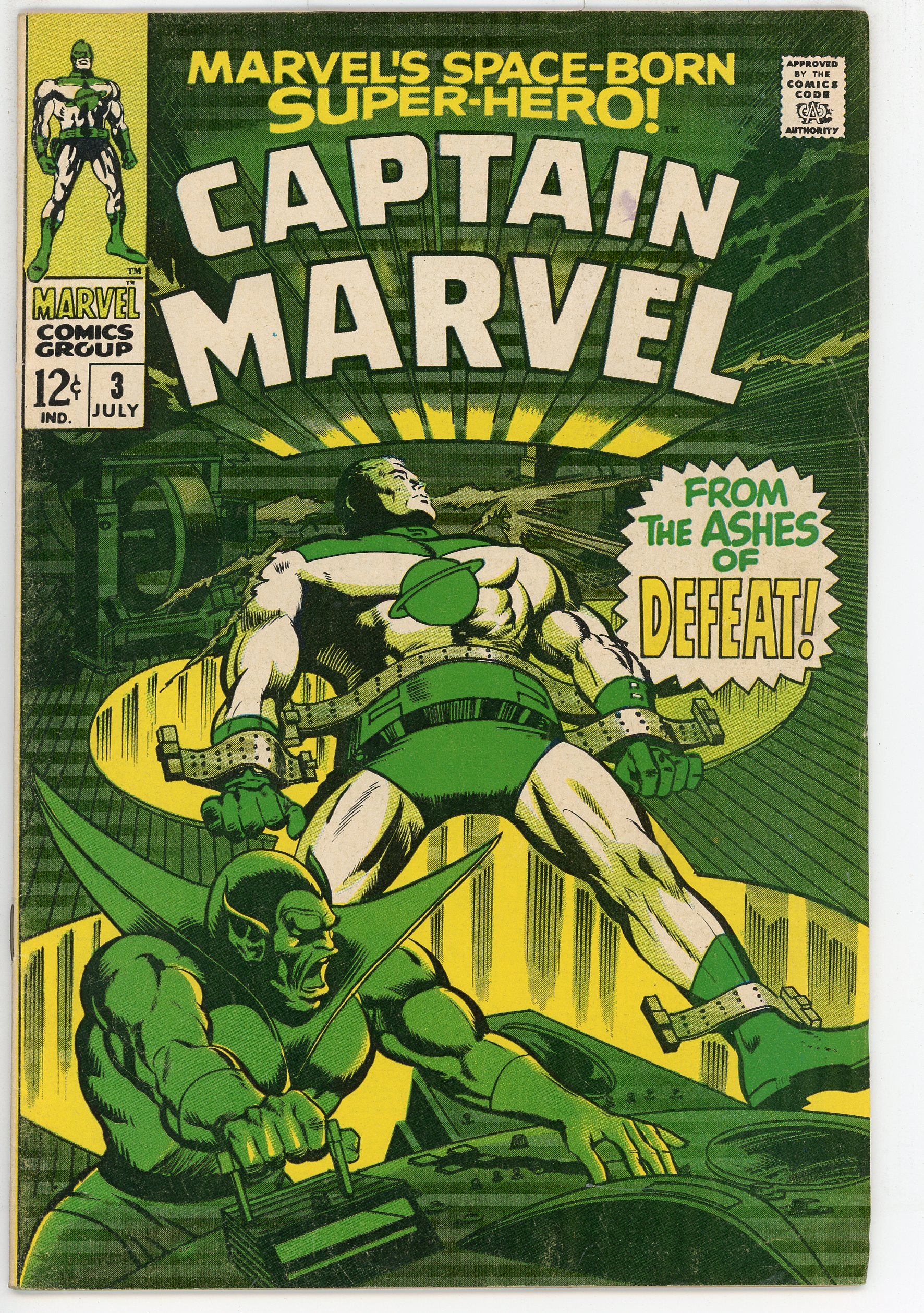 Captain Marvel Vol.1 #3
