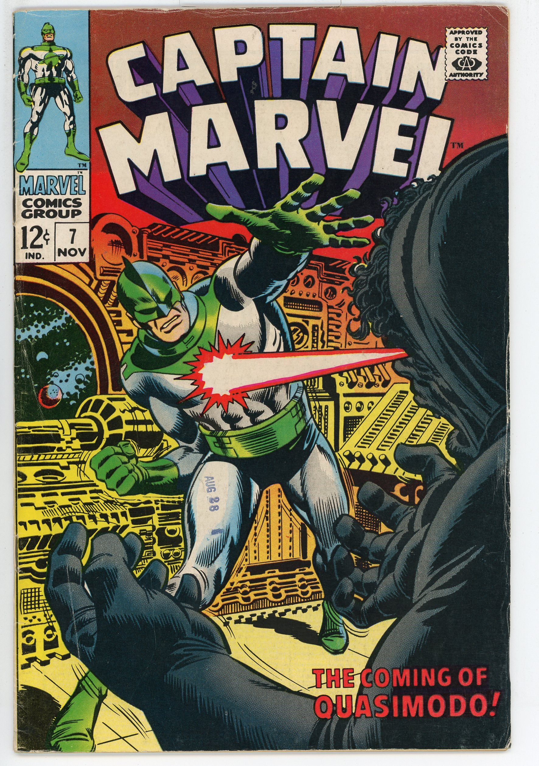 Captain Marvel Vol.1 #7