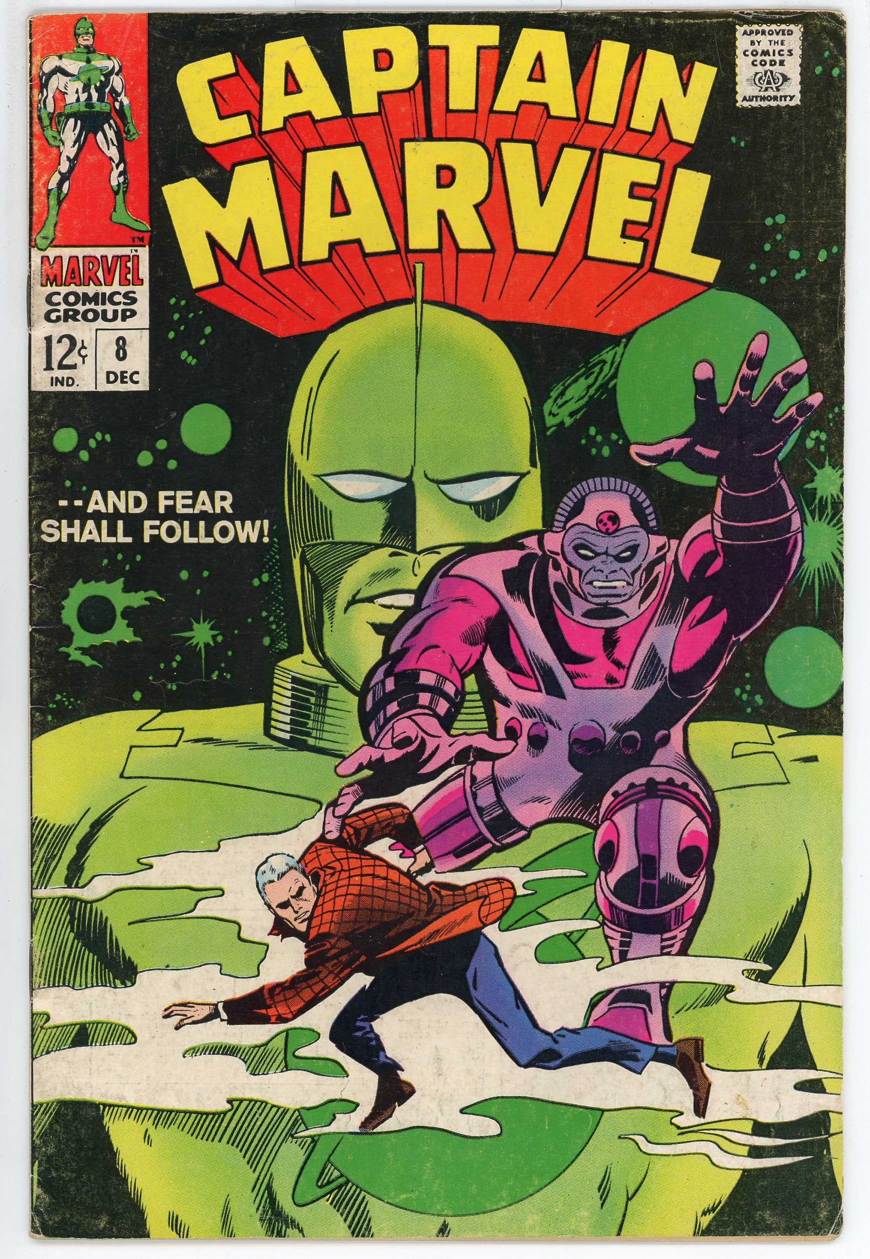 Captain Marvel Vol.1 #8