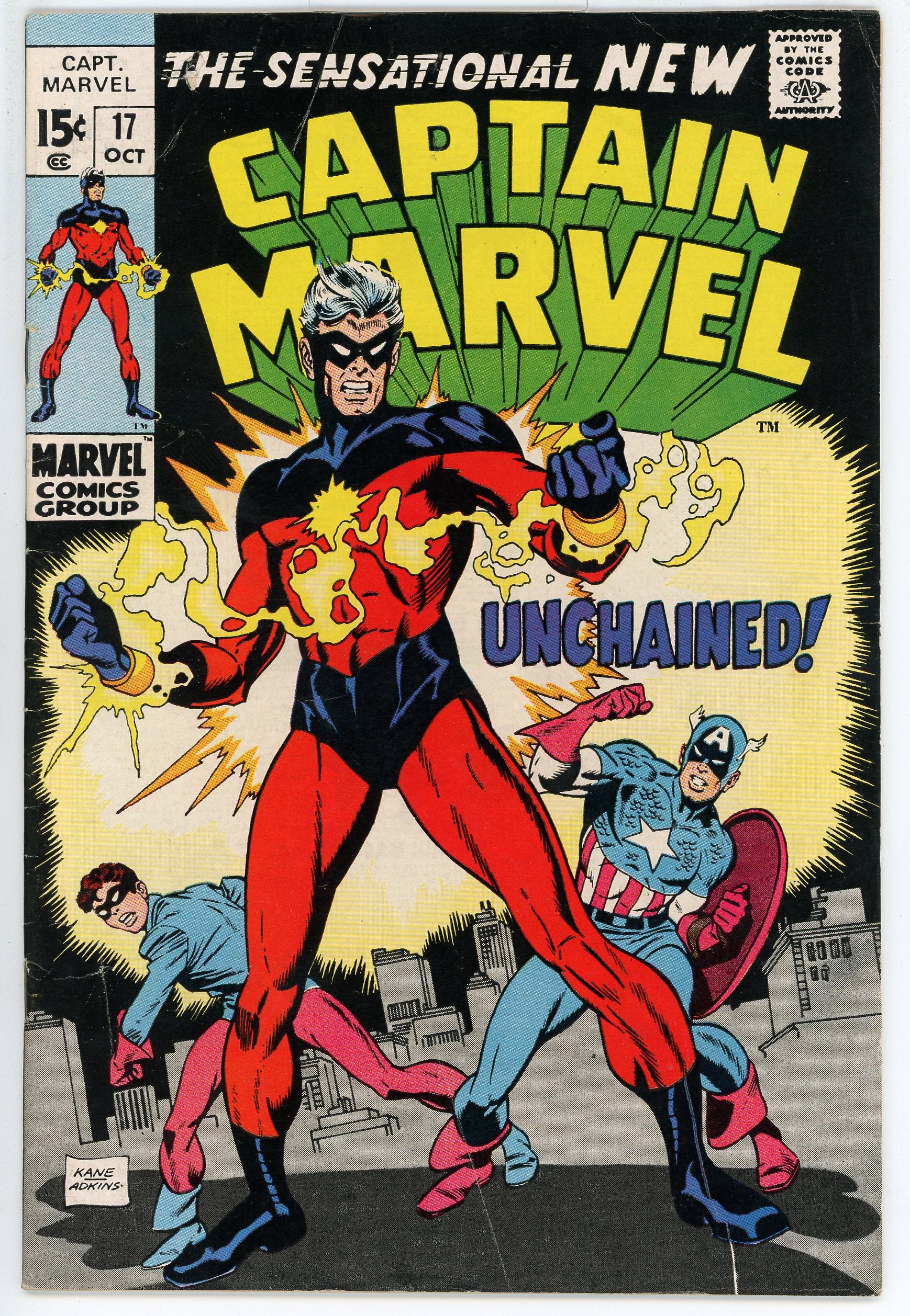 Captain Marvel Vol.1 #17