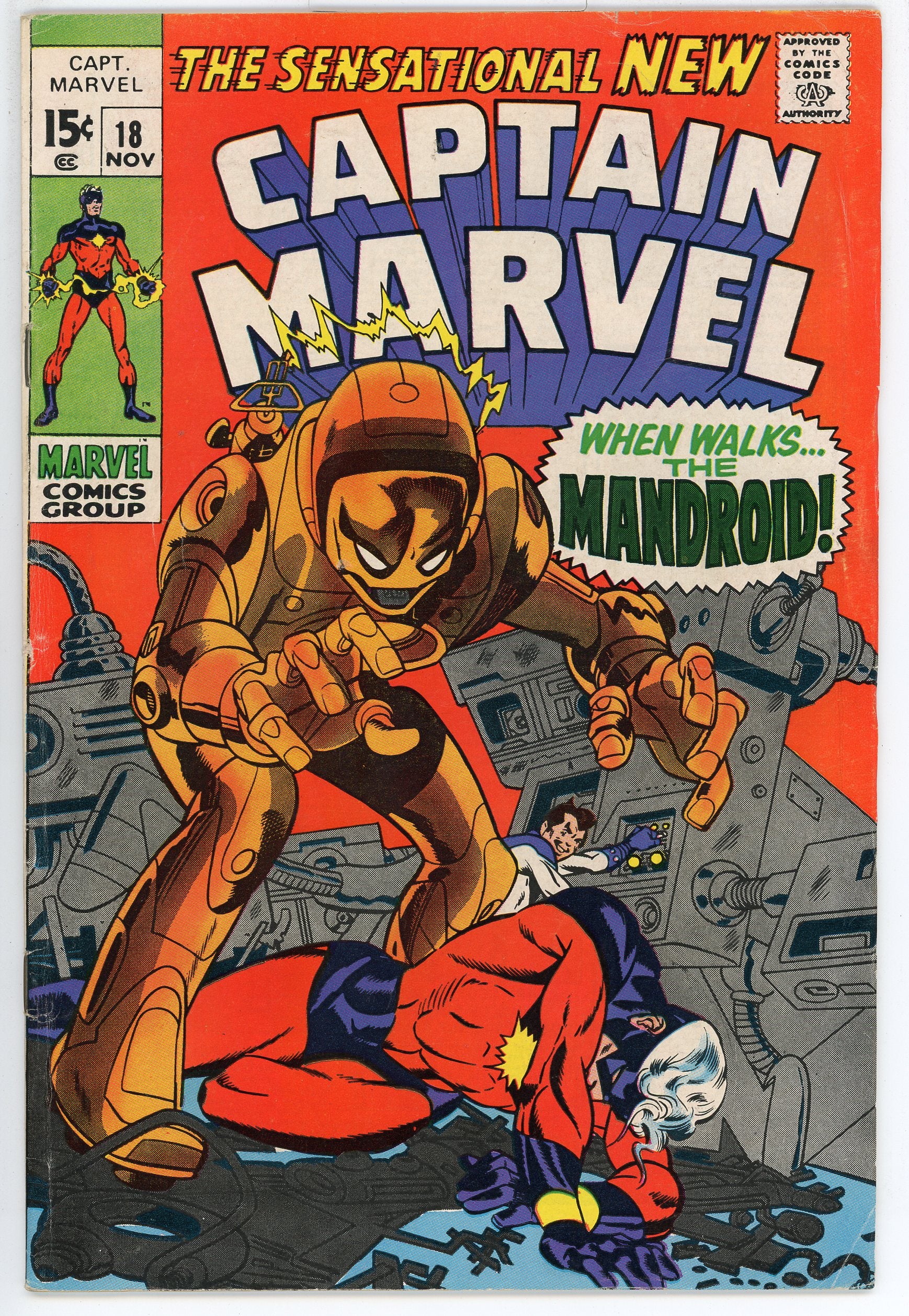 Captain Marvel Vol.1 #18