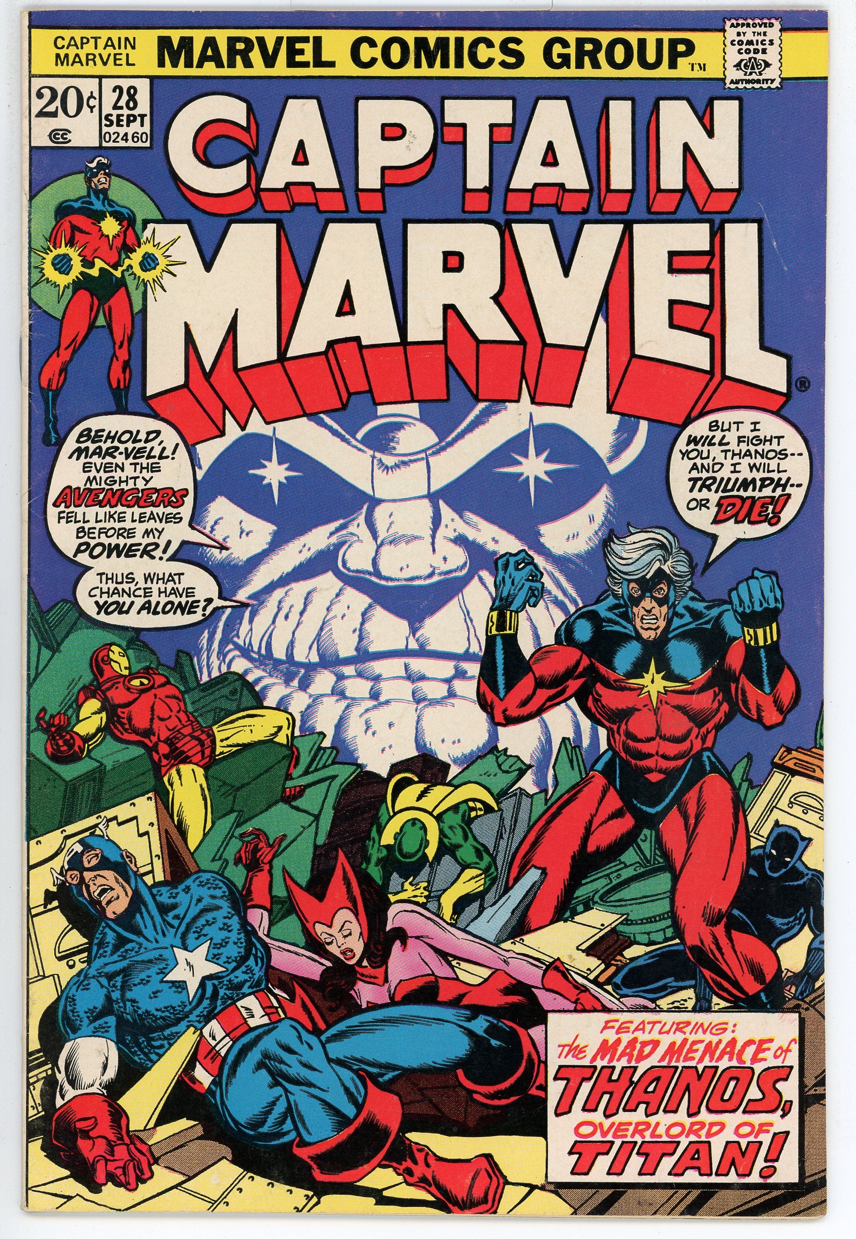 Captain Marvel Vol.1 #28