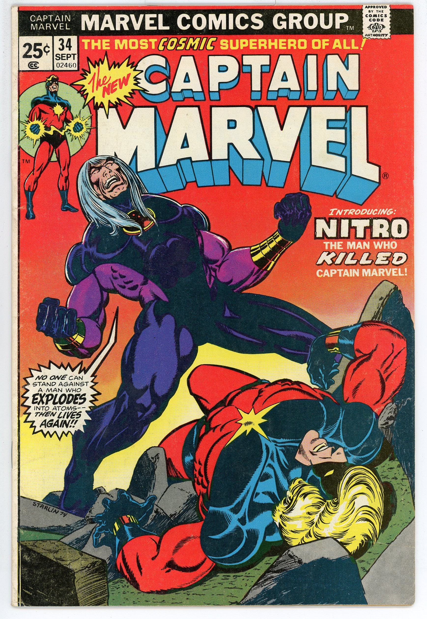 Captain Marvel Vol.1 #34