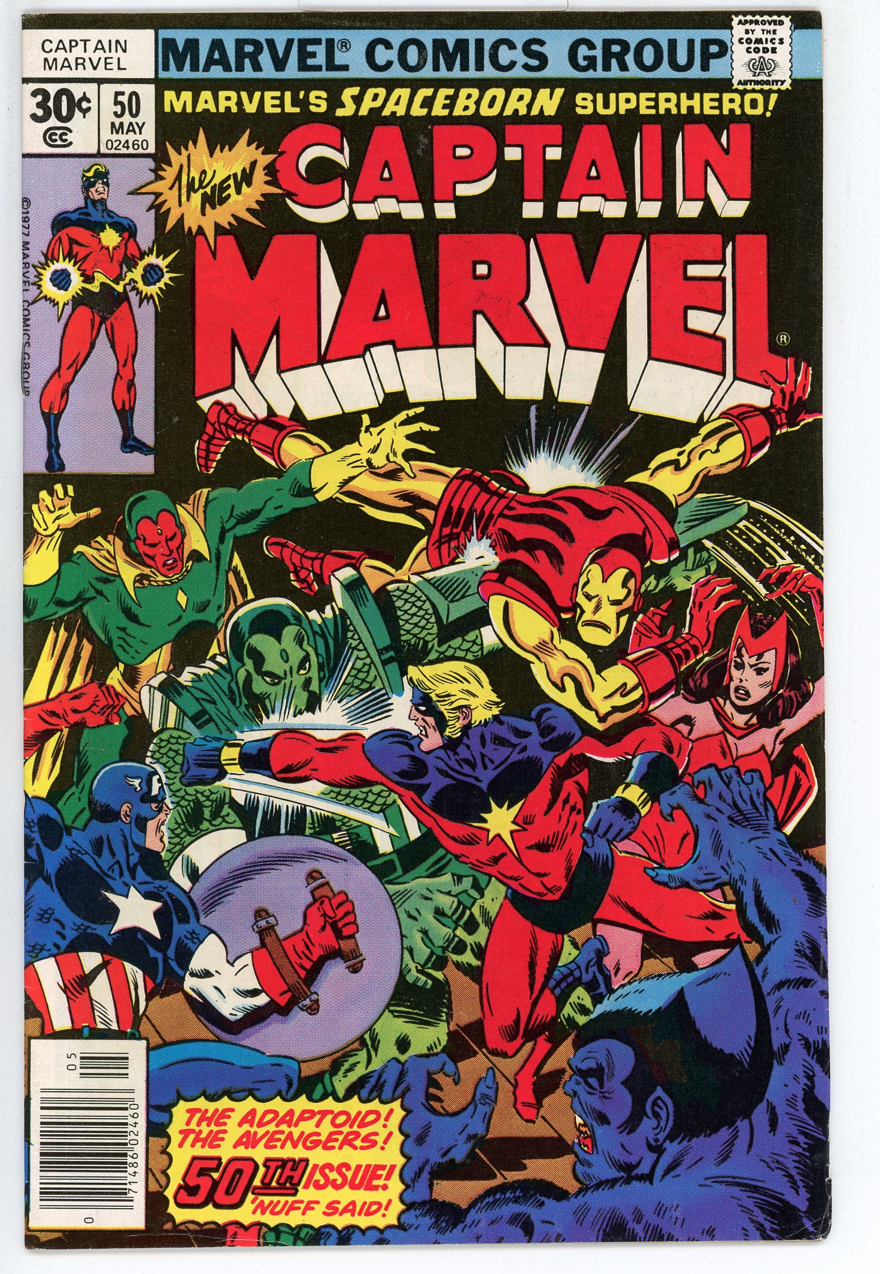 Captain Marvel Vol.1 #50