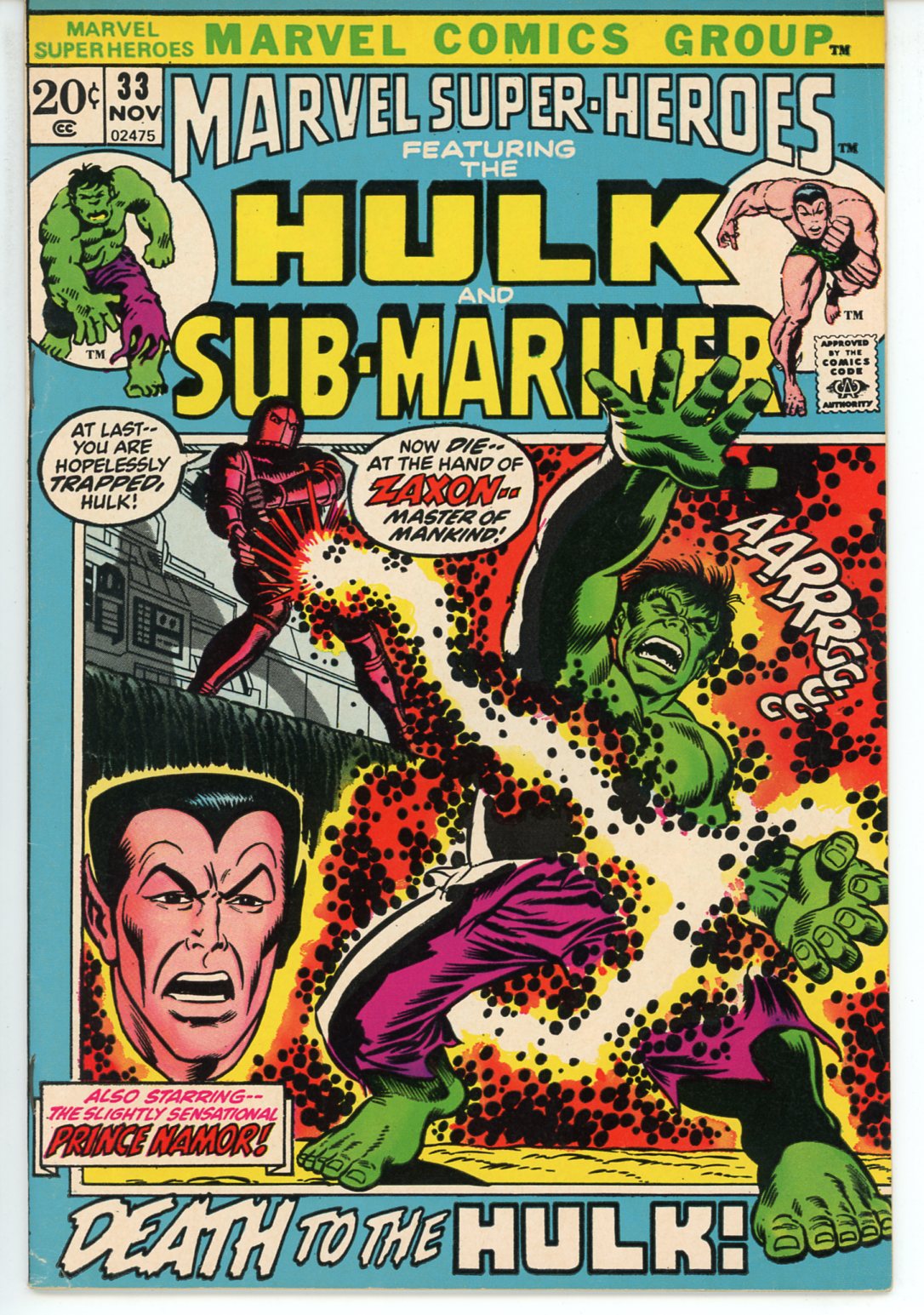 Marvel Super Heroes Vol.1 #33