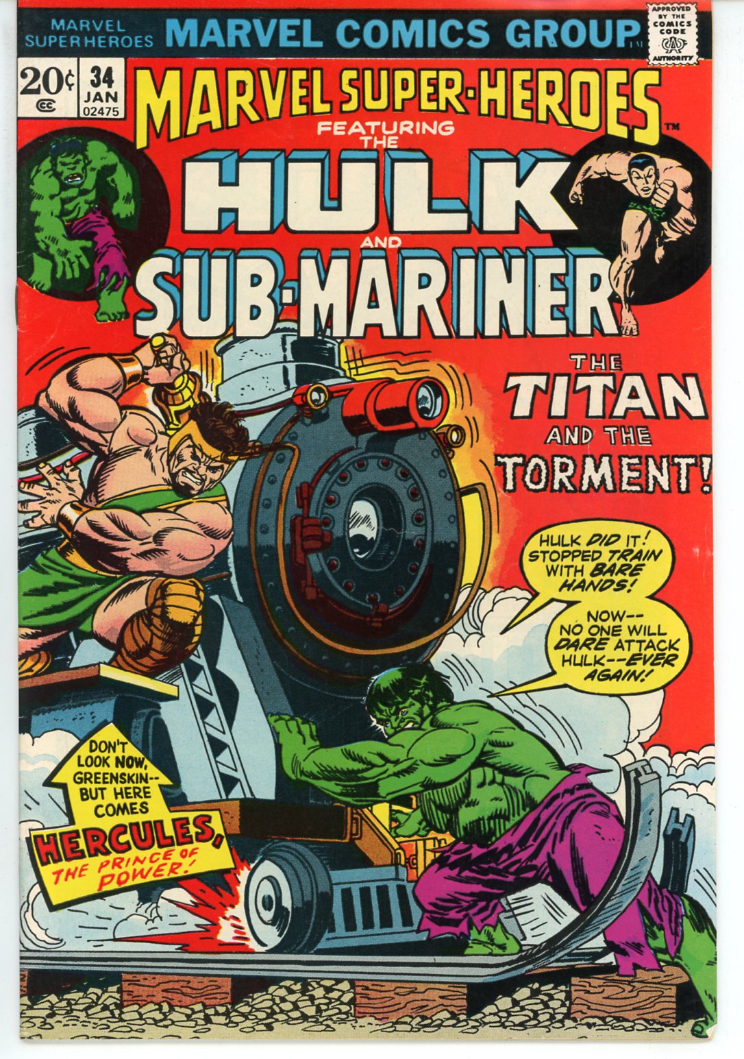 Marvel Super Heroes Vol.1 #34