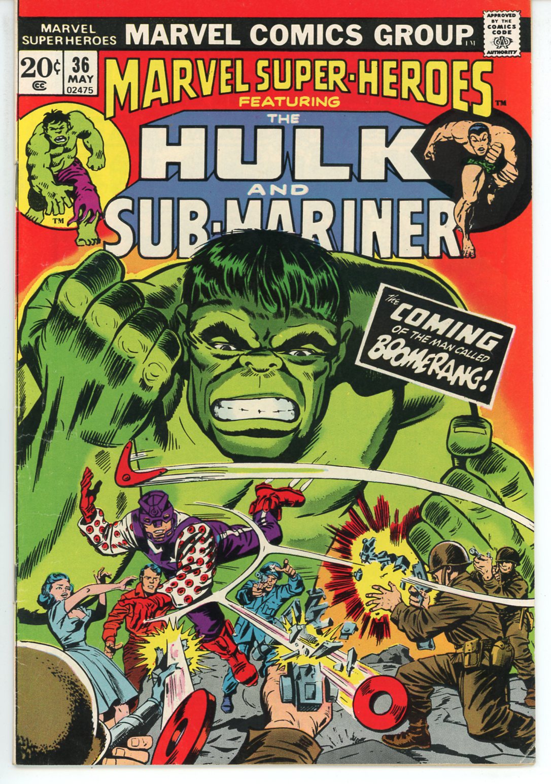 Marvel Super Heroes Vol.1 #36