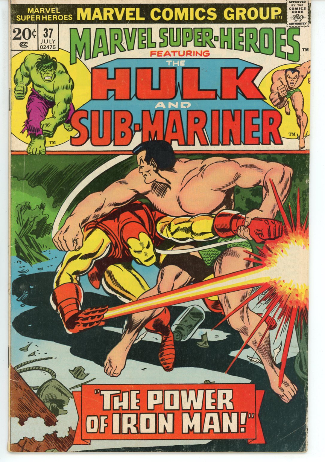 Marvel Super Heroes Vol.1 #37