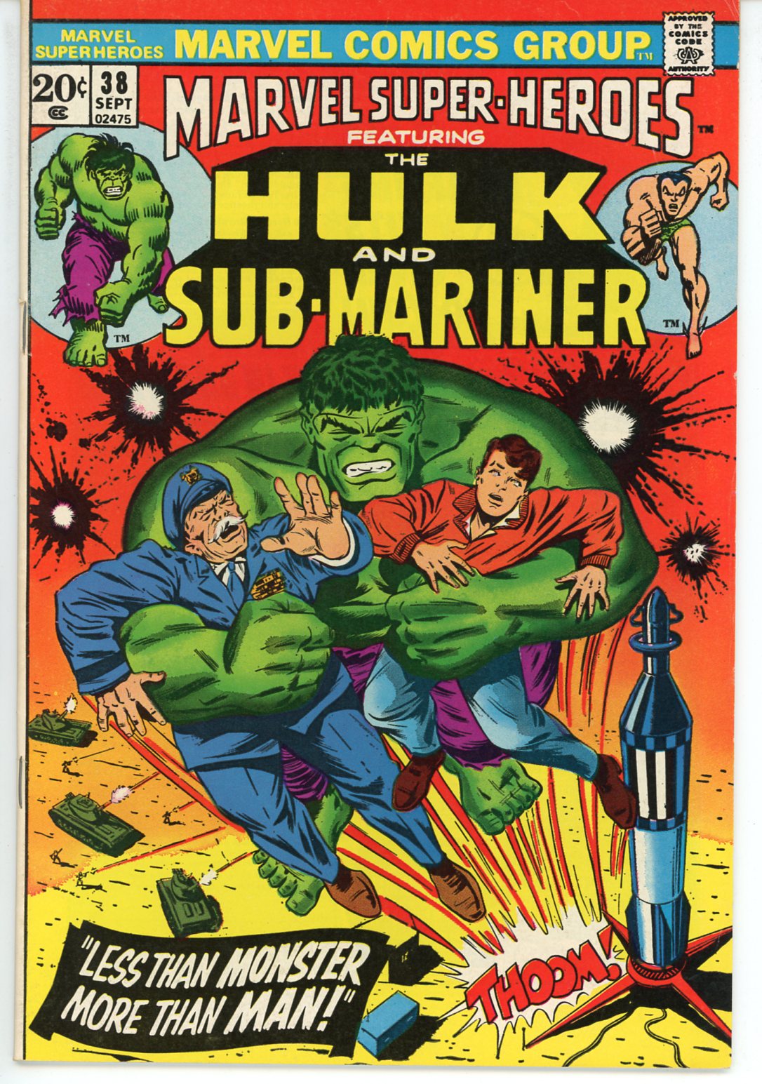 Marvel Super Heroes Vol.1 #38