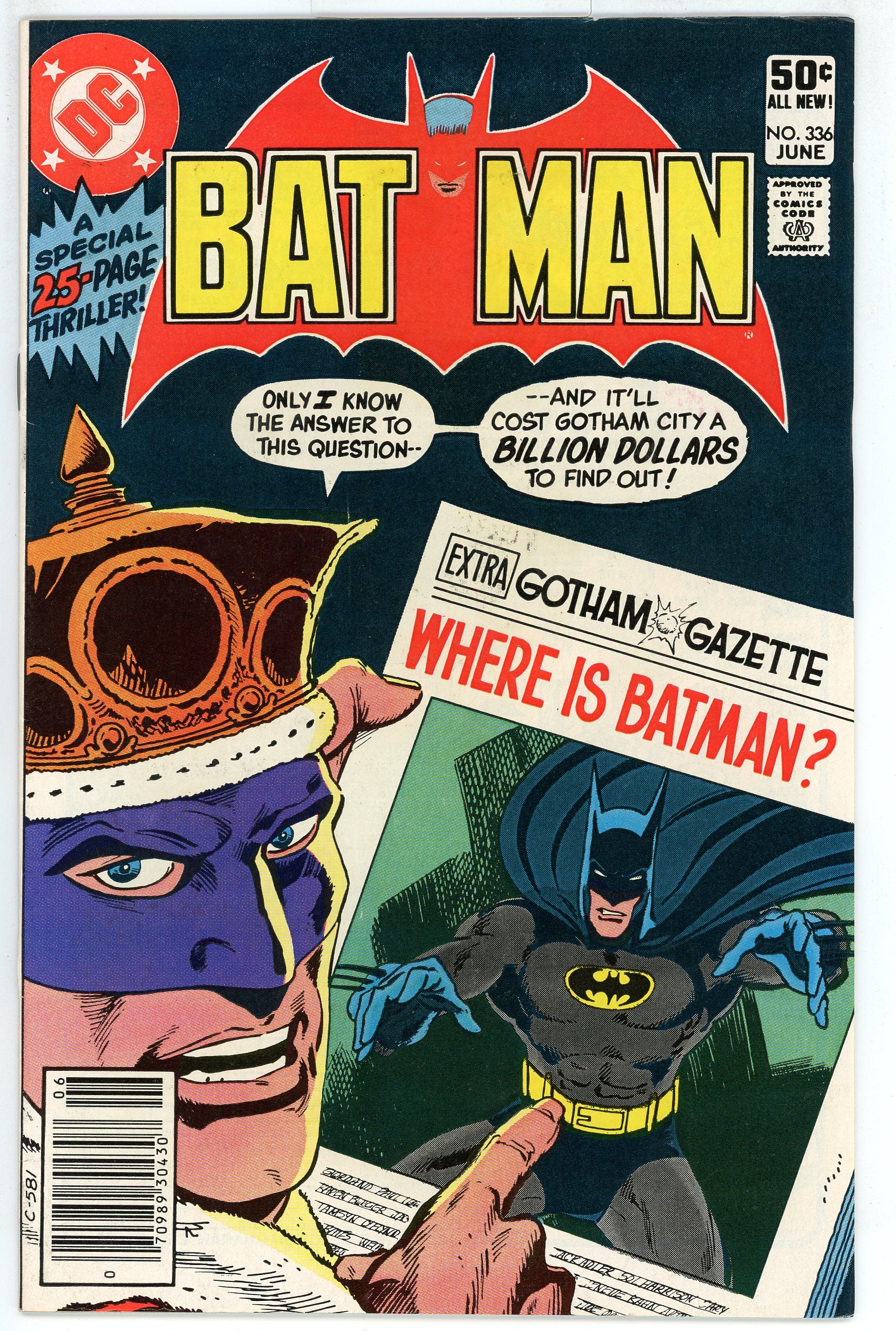 Batman (1940) #336