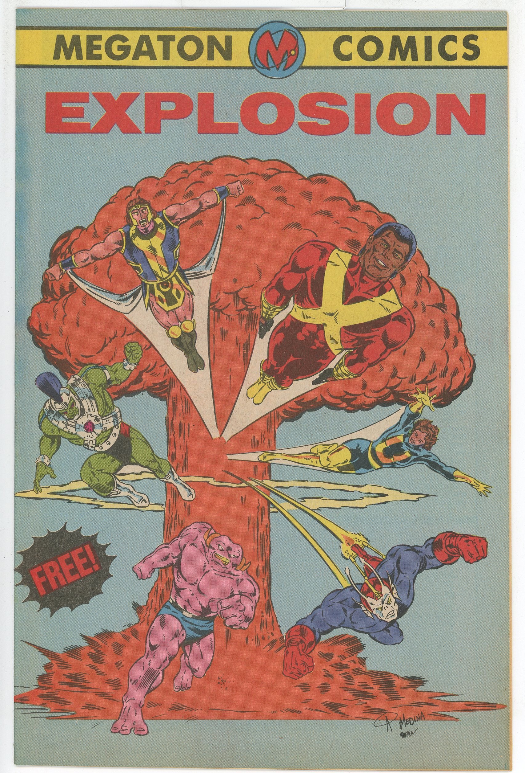 Megaton Comics Explosion (1987 Who's Who) #1