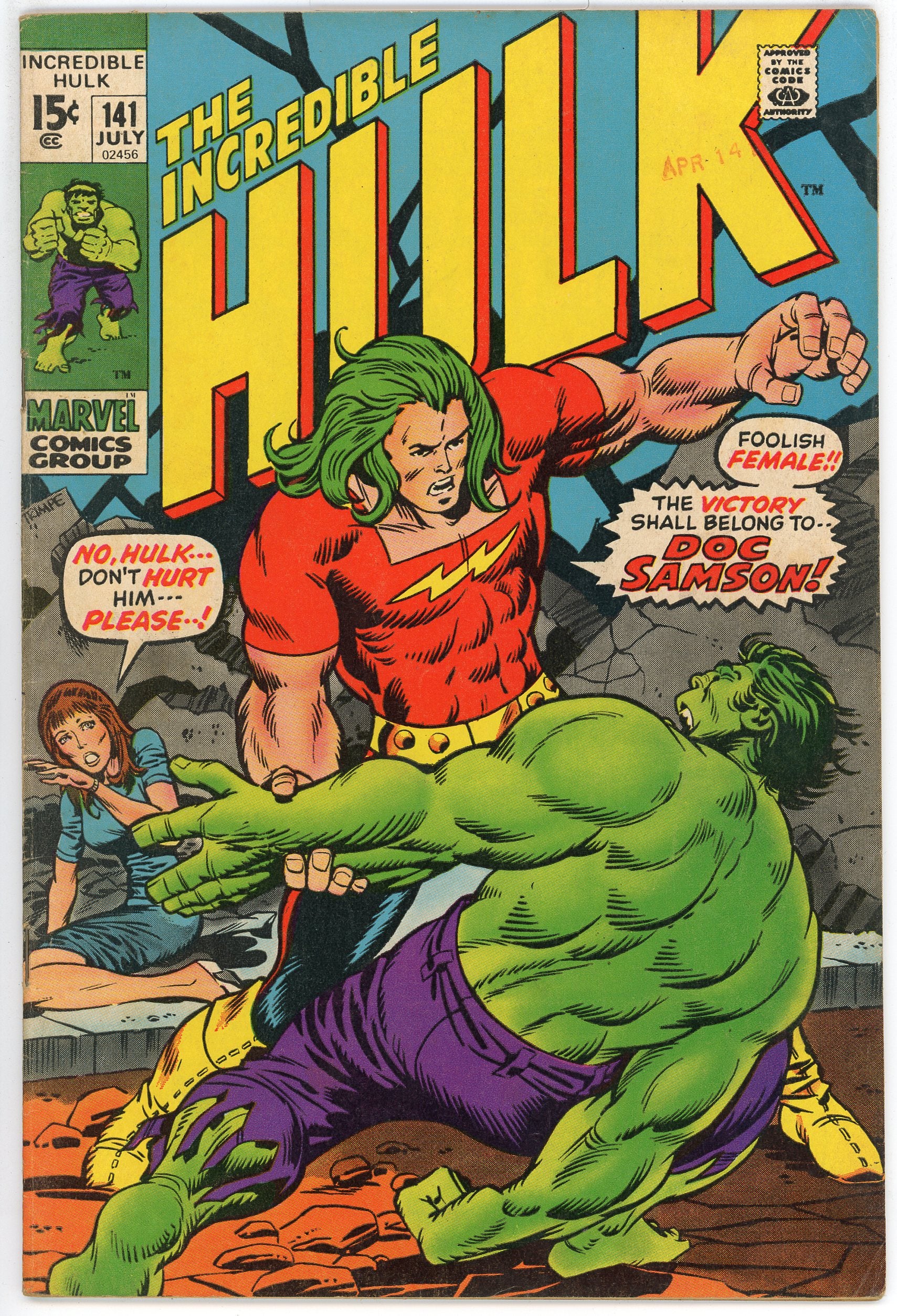 Incredible Hulk Vol.1 #141