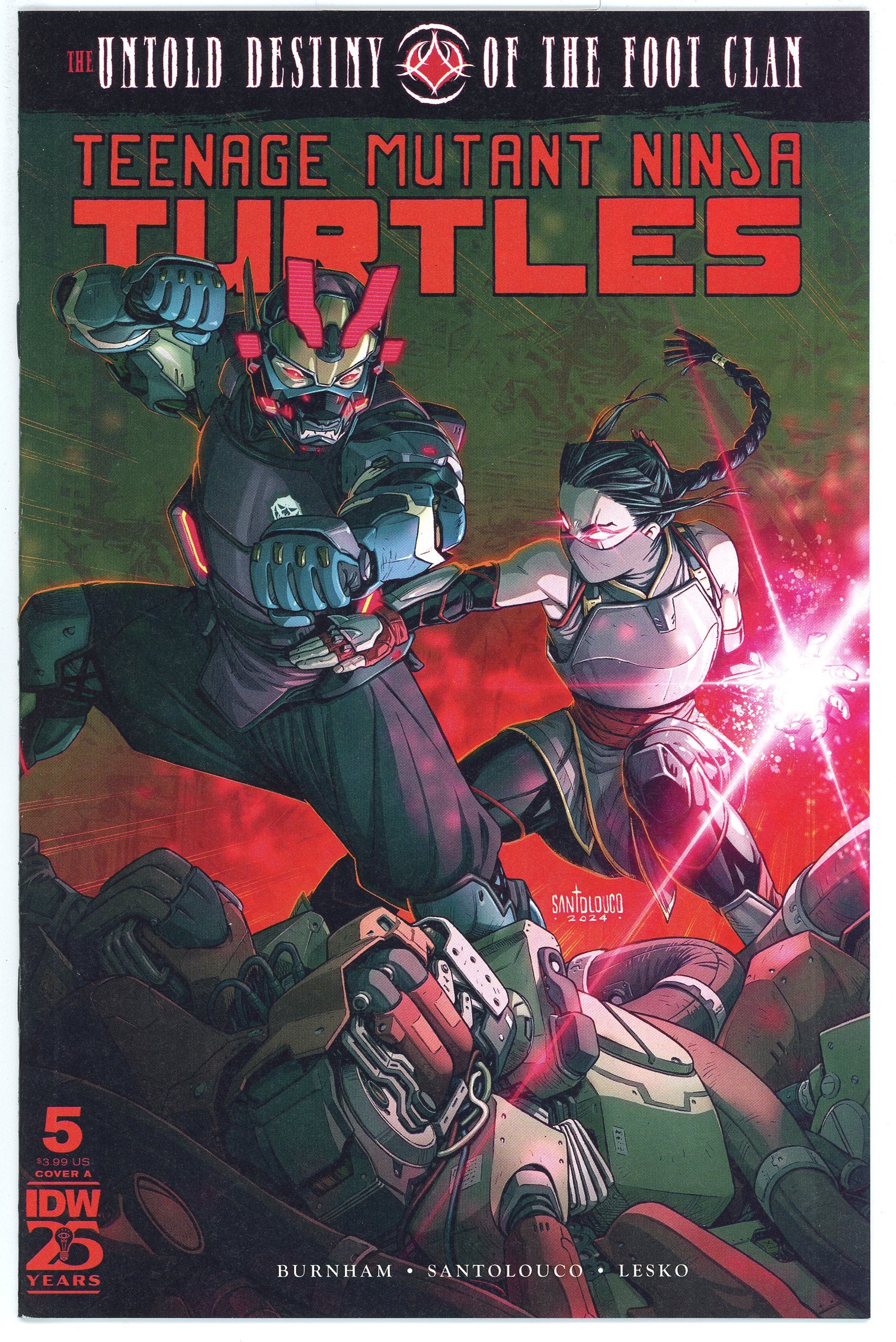 Teenage Mutant Ninja Turtles the Untold Destiny of the Foot Clan (2023) #5