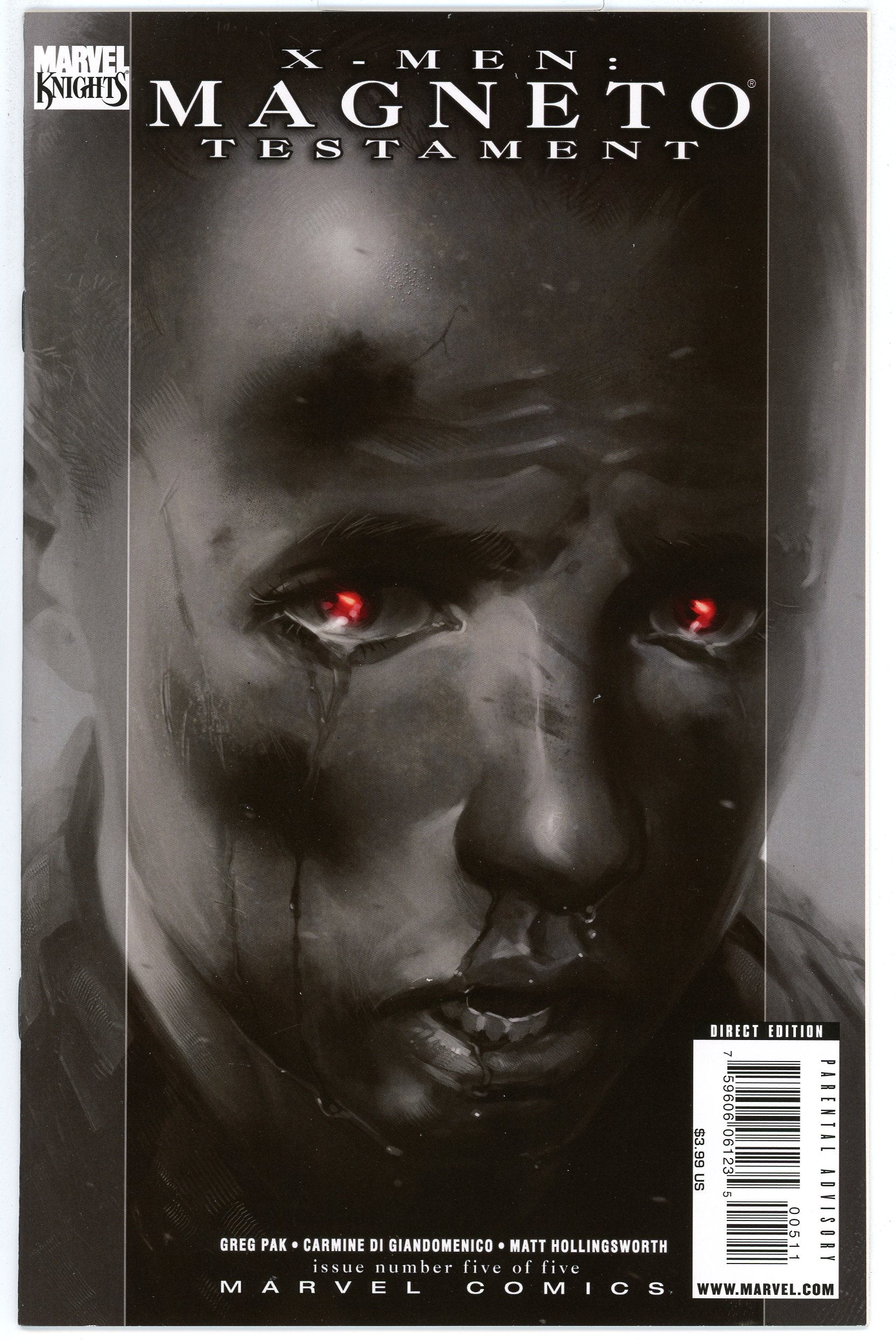 X-Men Magneto Testament (2008) #5