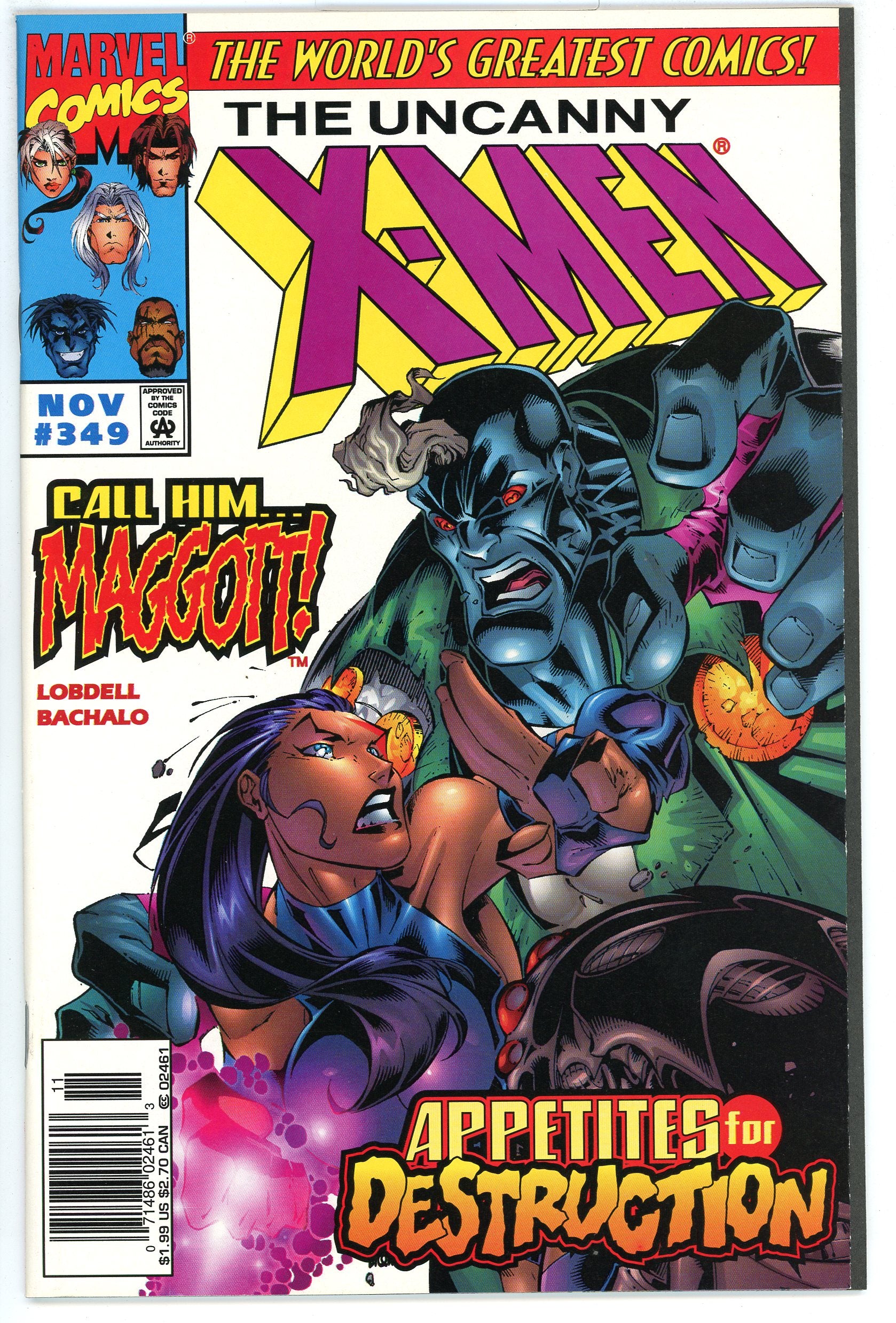 Uncanny X-Men Vol.1 #349