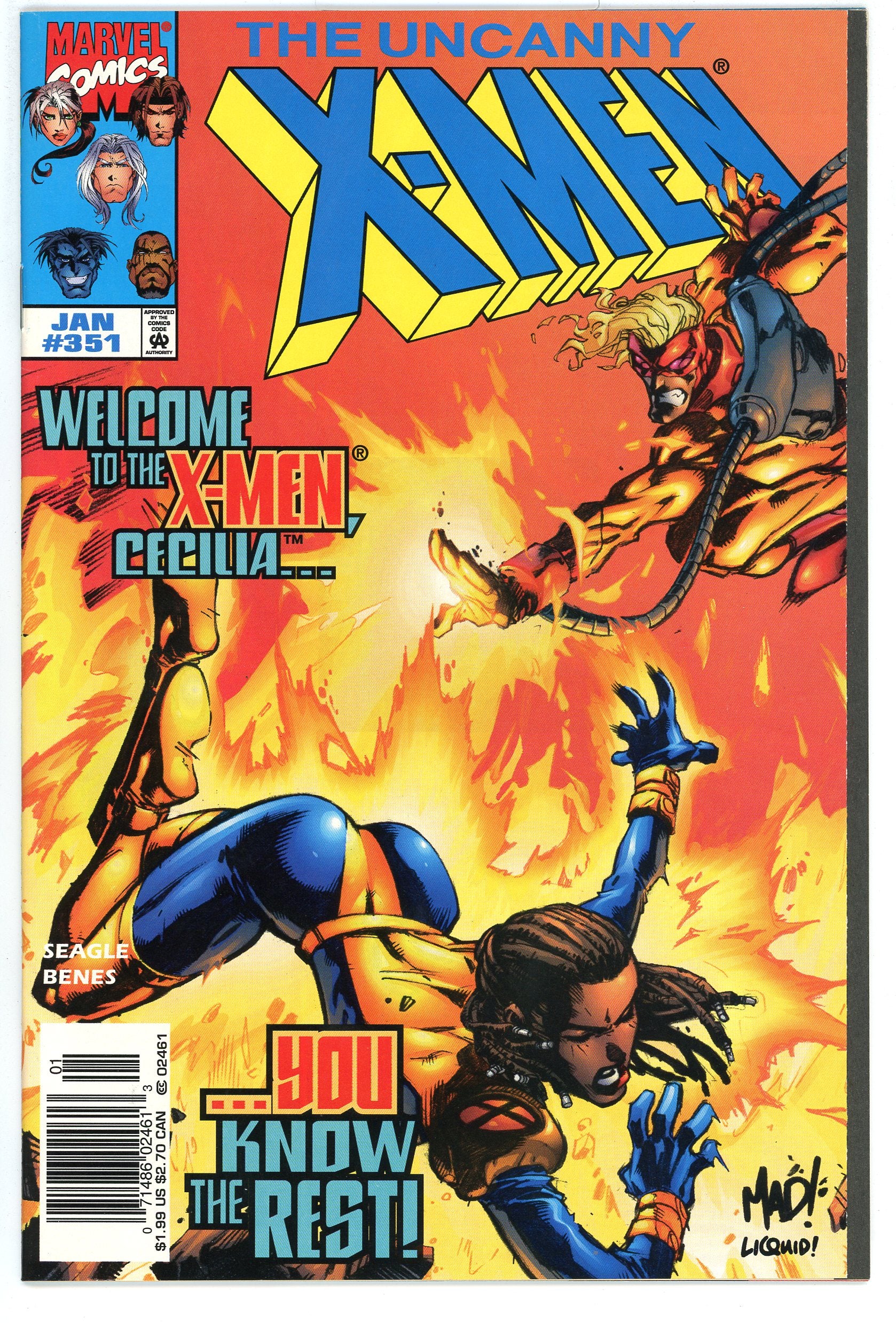 Uncanny X-Men Vol.1 #351