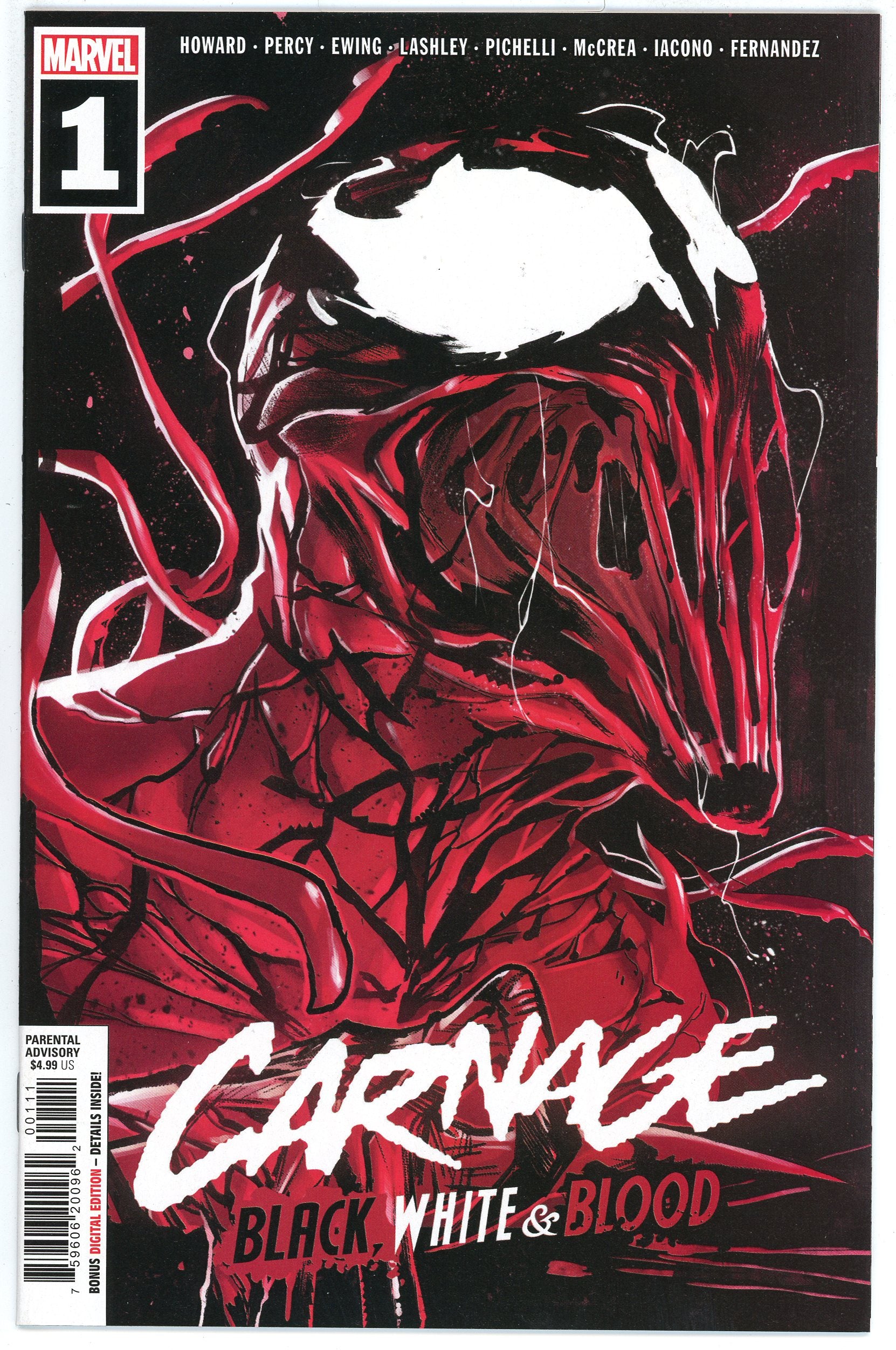 Carnage Black, White and Blood (2021) #1