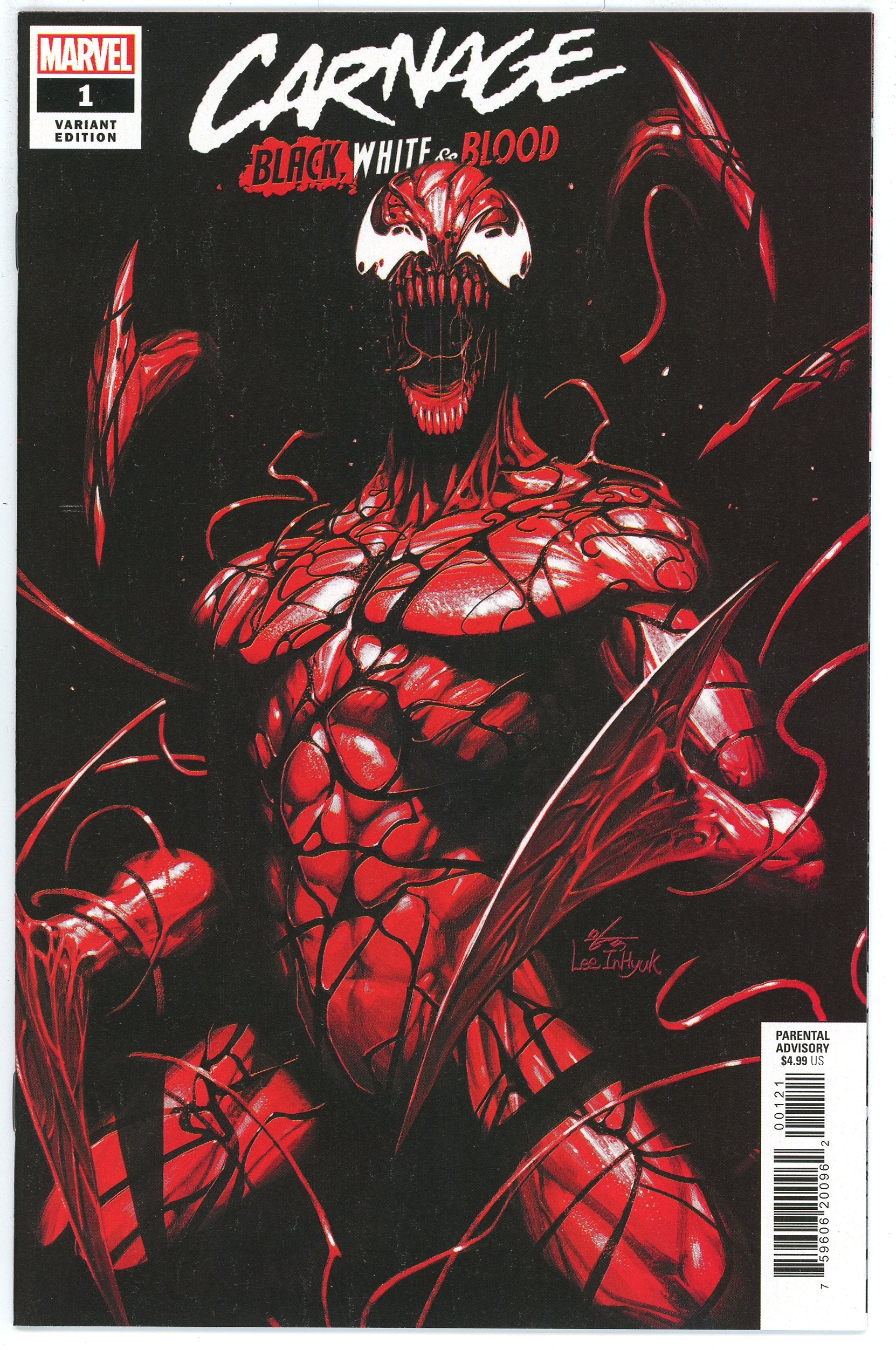 Carnage Black, White and Blood (2021) #1