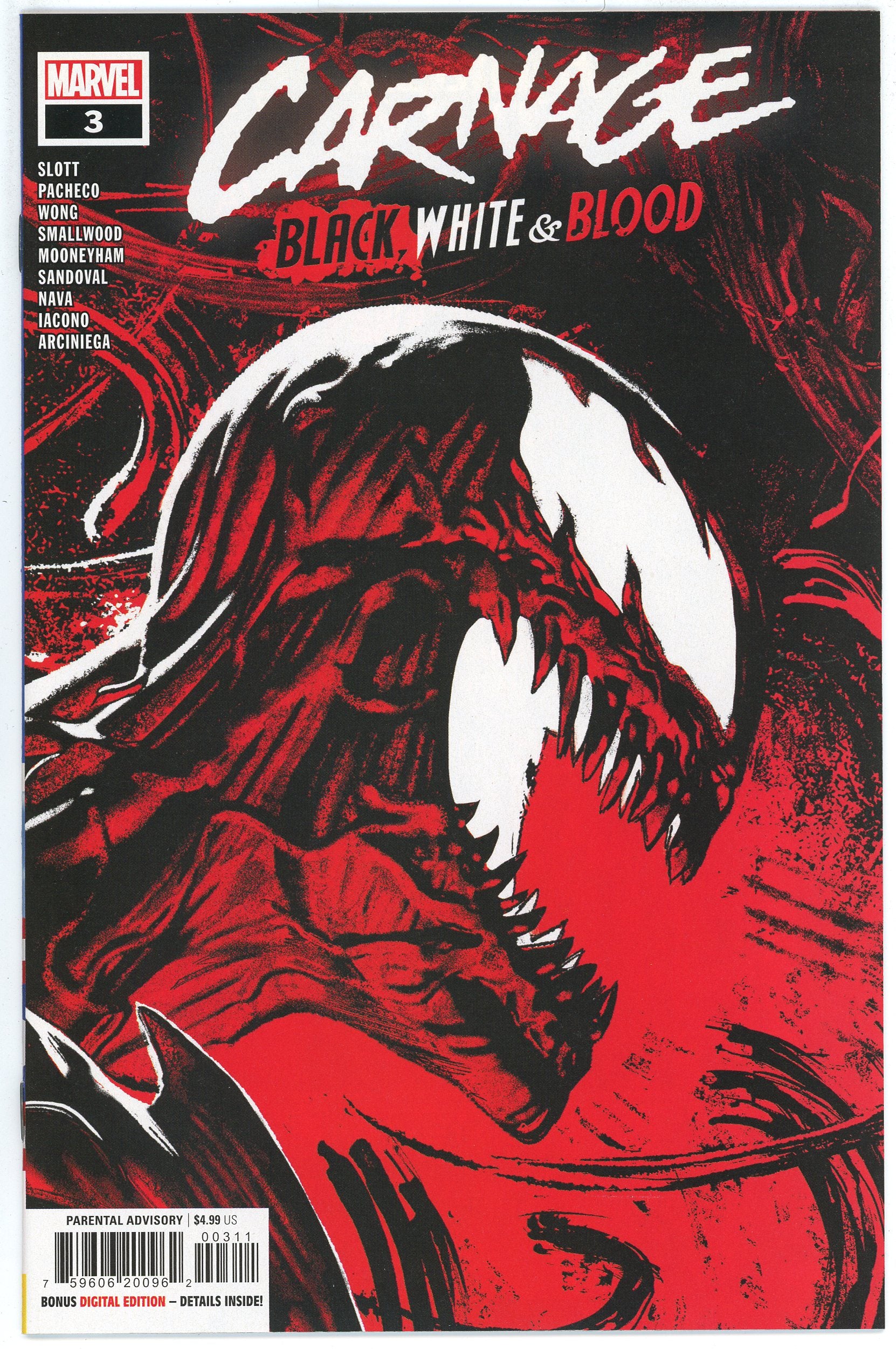 Carnage Black, White and Blood (2021) #3