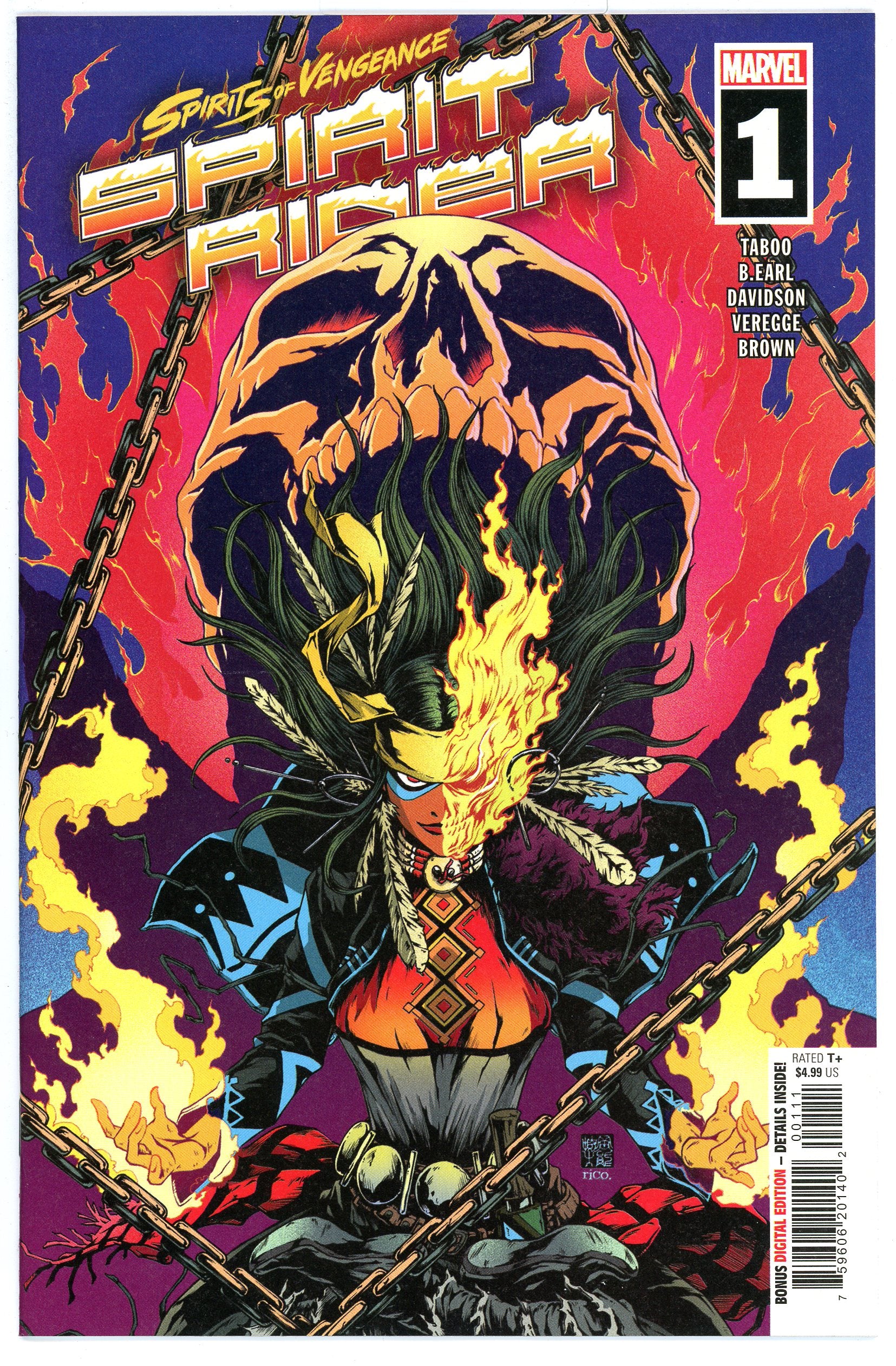 Spirits of Vengeance Spirit Rider (2021) #1